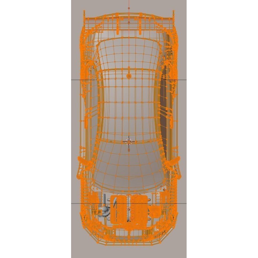 Mitsubishi Lancer Evo 3D Model – JDM Twin Turbo V8 Racing Asset - View 21