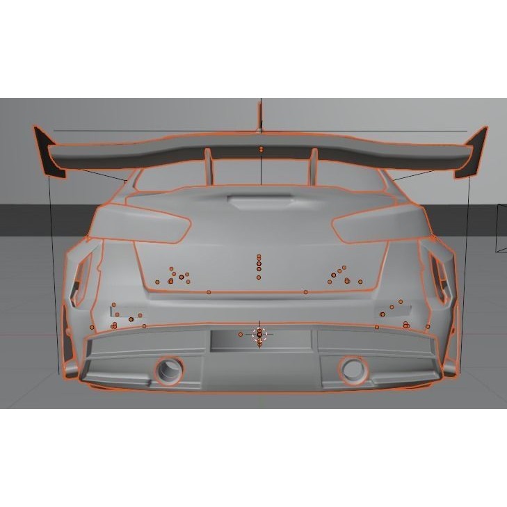 Mitsubishi Lancer Evo 3D Model – JDM Twin Turbo V8 Racing Asset - View 22