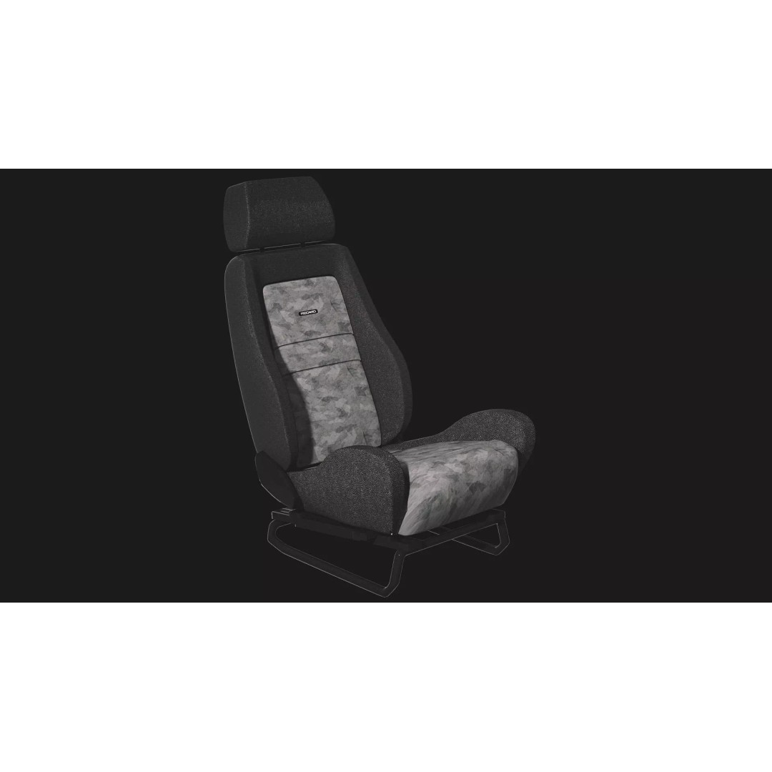 RECARO LS Classic Line Seat 3D Model – High Poly PBR Asset, FBX & OBJ - View 2