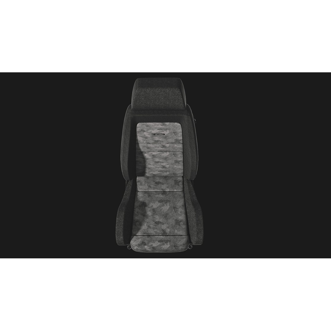 RECARO LS Classic Line Seat 3D Model – High Poly PBR Asset, FBX & OBJ - View 6