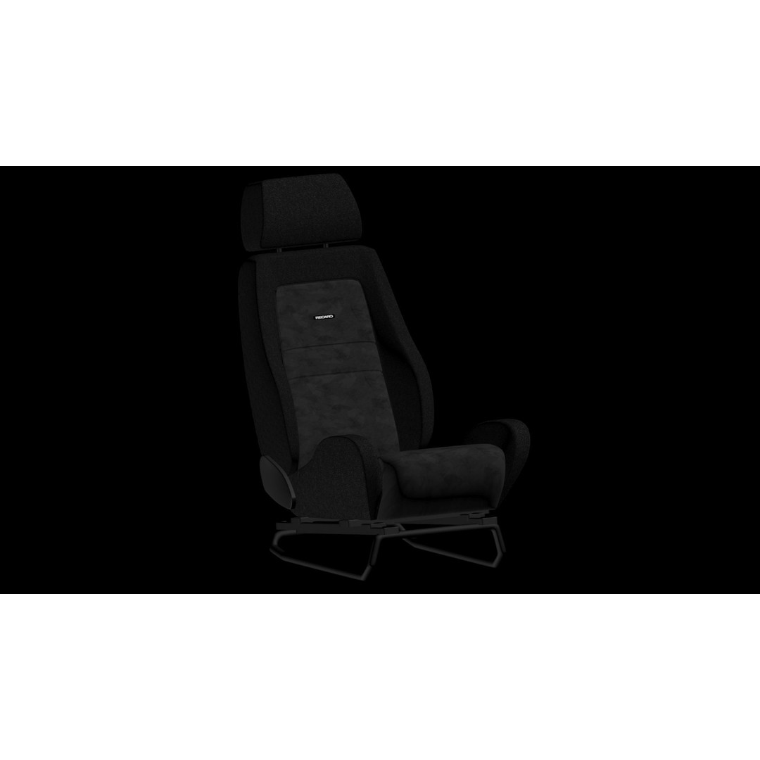 RECARO LS Classic Line Seat 3D Model – High Poly PBR Asset, FBX & OBJ - View 9