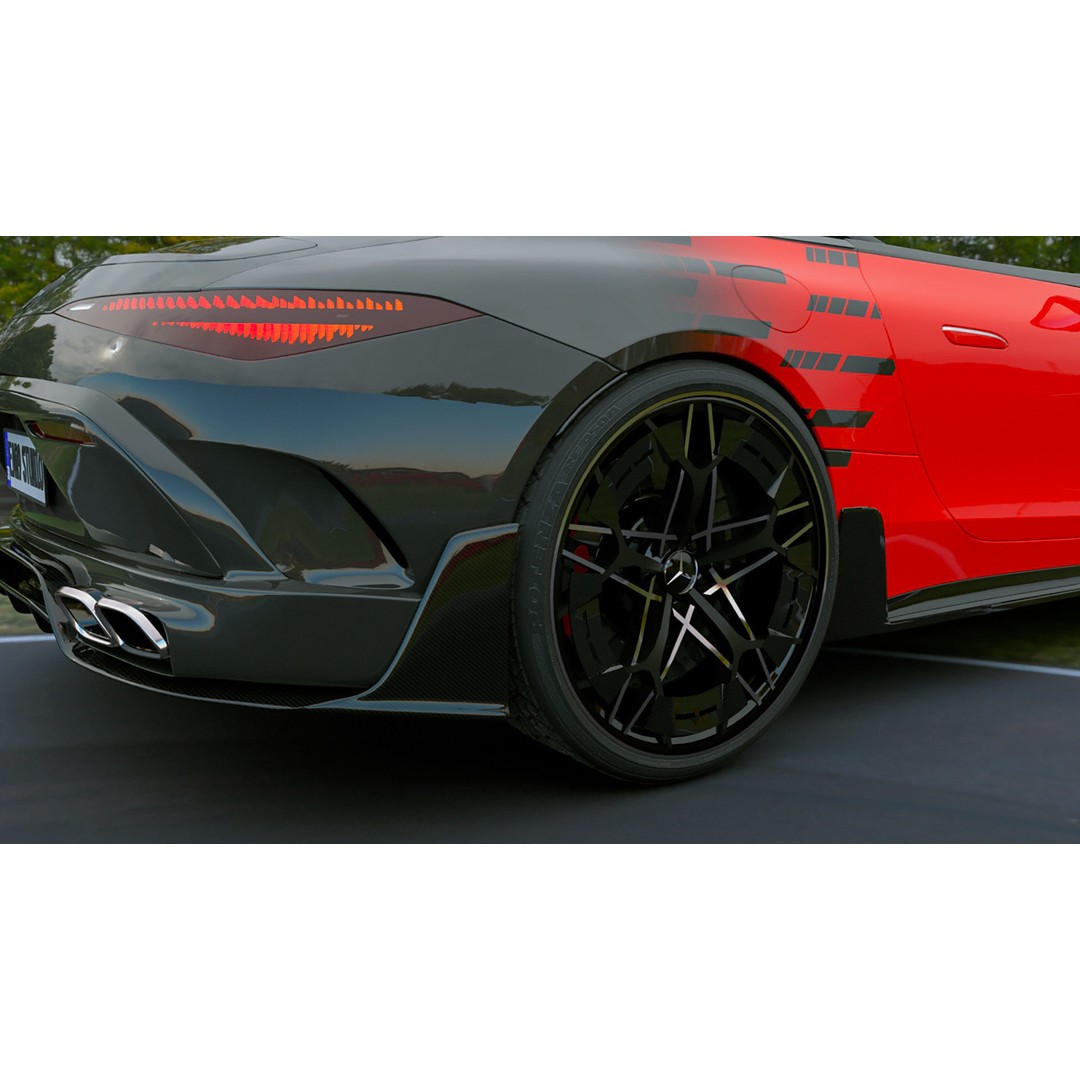 2025 Mercedes PureSpeed 3D Model – High Poly Concept Car, FBX, OBJ - View 8