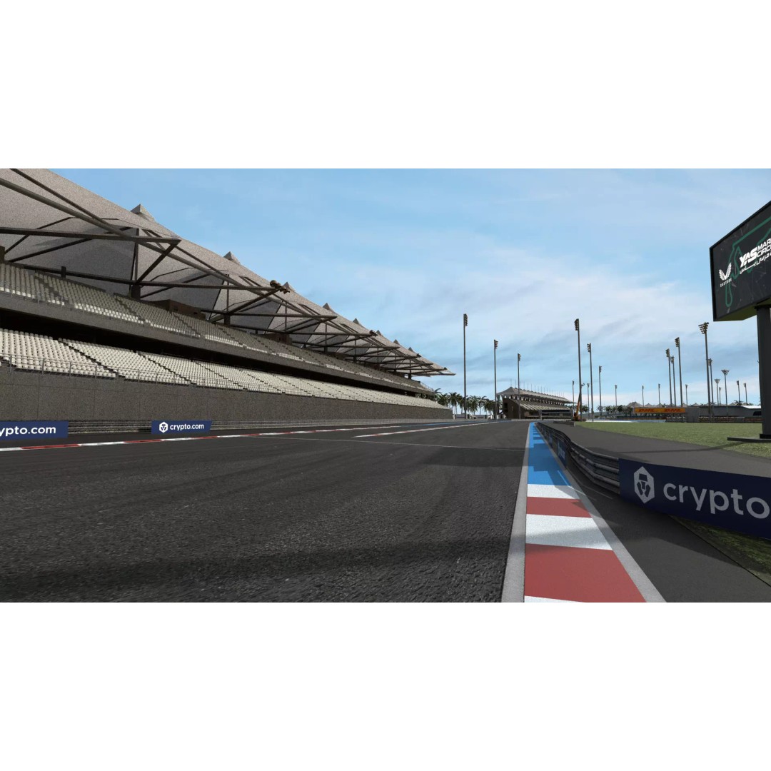 Yas Marina Circuit 3D Model – Low Poly Racing Asset, FBX, OBJ, Blender - View 17
