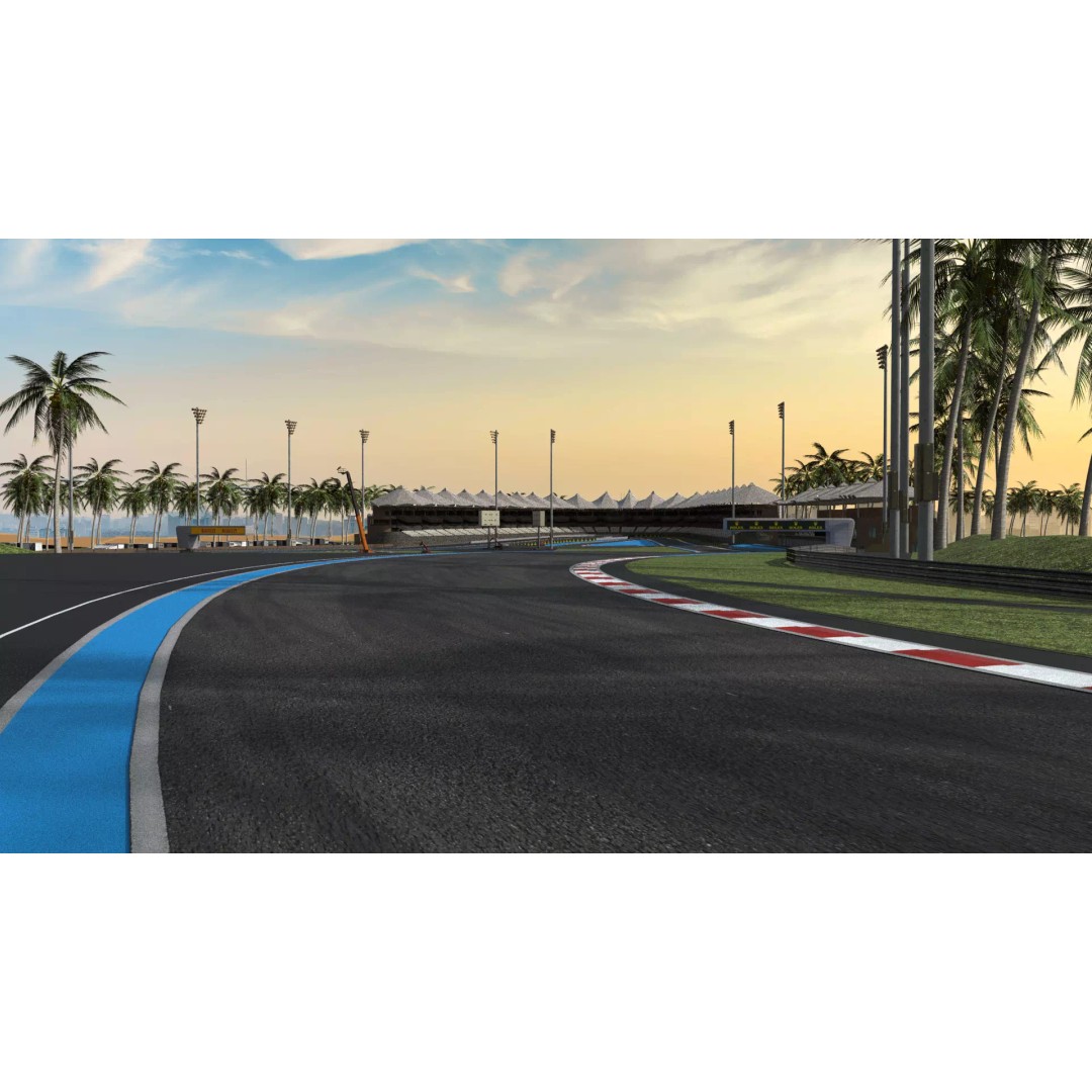 Yas Marina Circuit 3D Model – Low Poly Racing Asset, FBX, OBJ, Blender - View 9