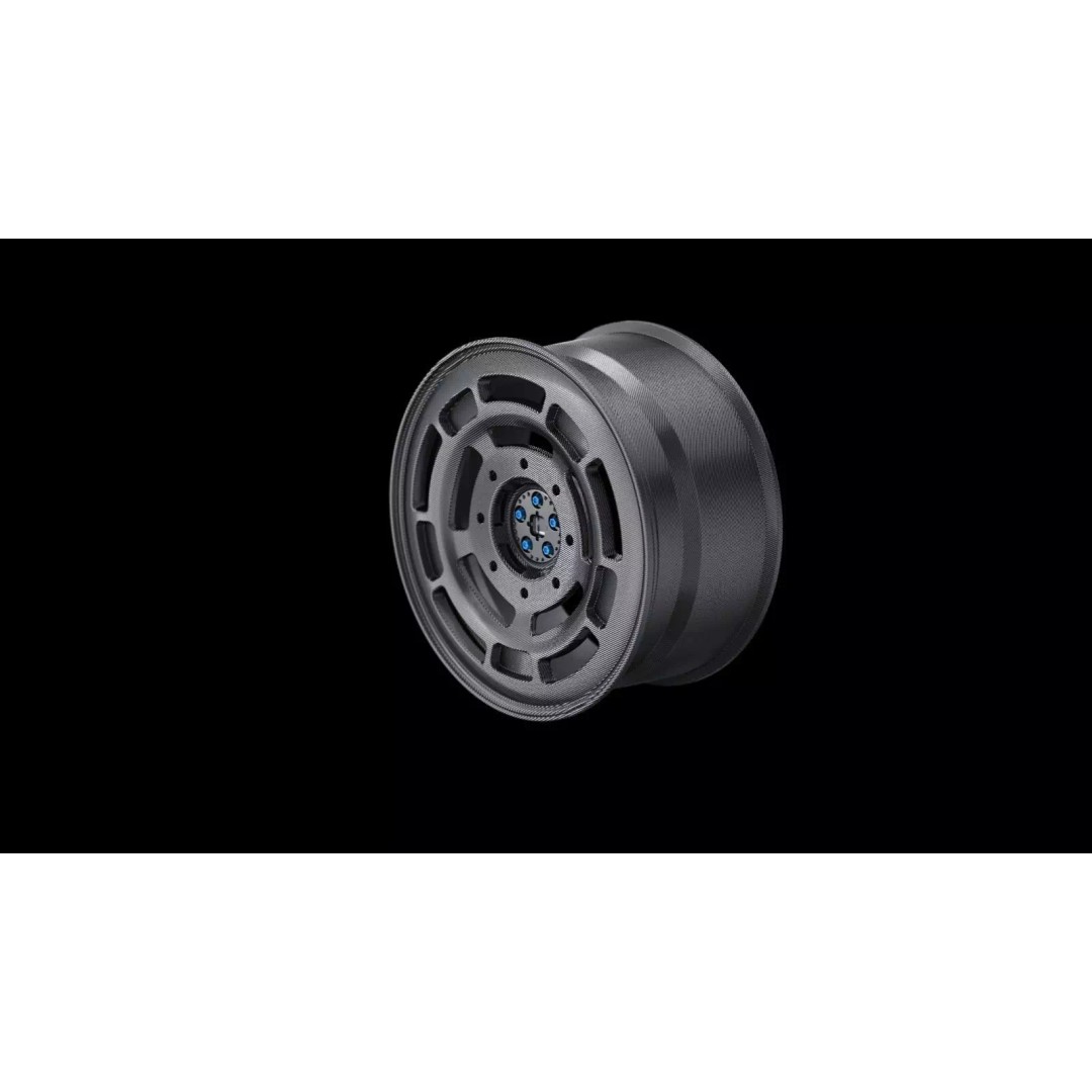 Carbon Fiber Rim 3D Model – Industrial Racing Wheel, FBX & OBJ - View 10