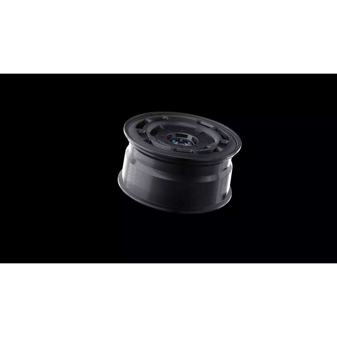 Carbon Fiber Rim 3D Model – Industrial Racing Wheel, FBX & OBJ - View 12