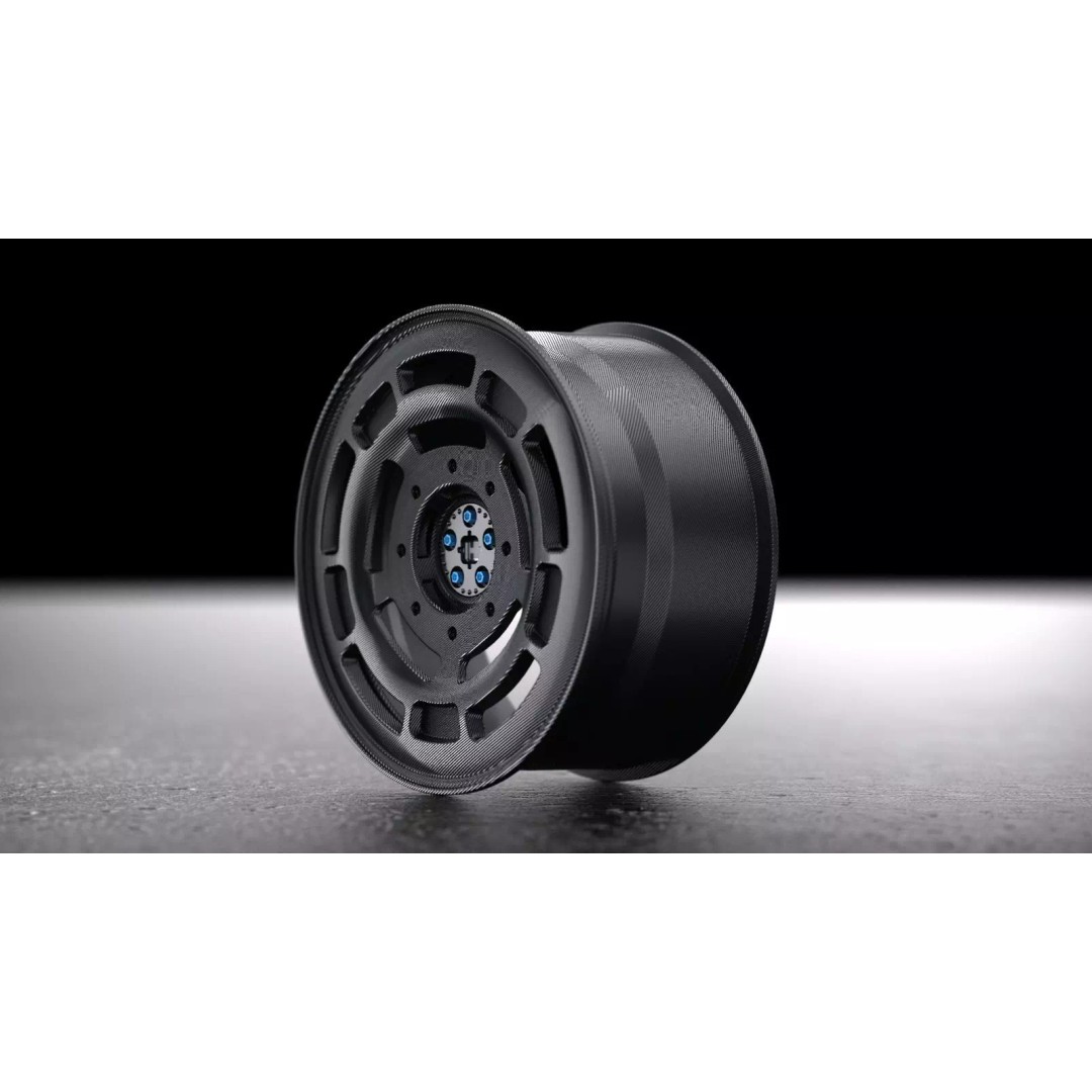 Carbon Fiber Rim 3D Model – Industrial Racing Wheel, FBX & OBJ - View 3