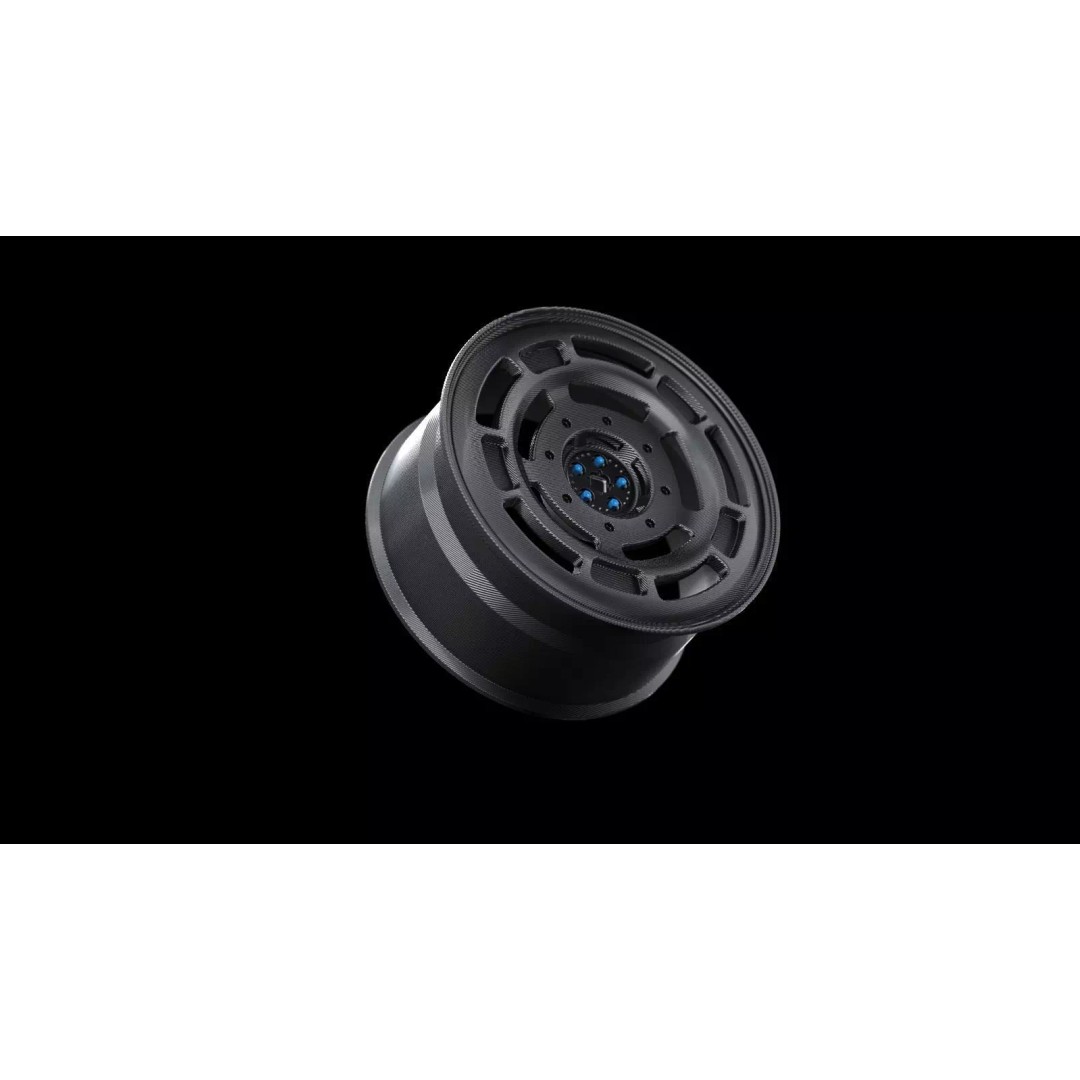 Carbon Fiber Rim 3D Model – Industrial Racing Wheel, FBX & OBJ - View 9