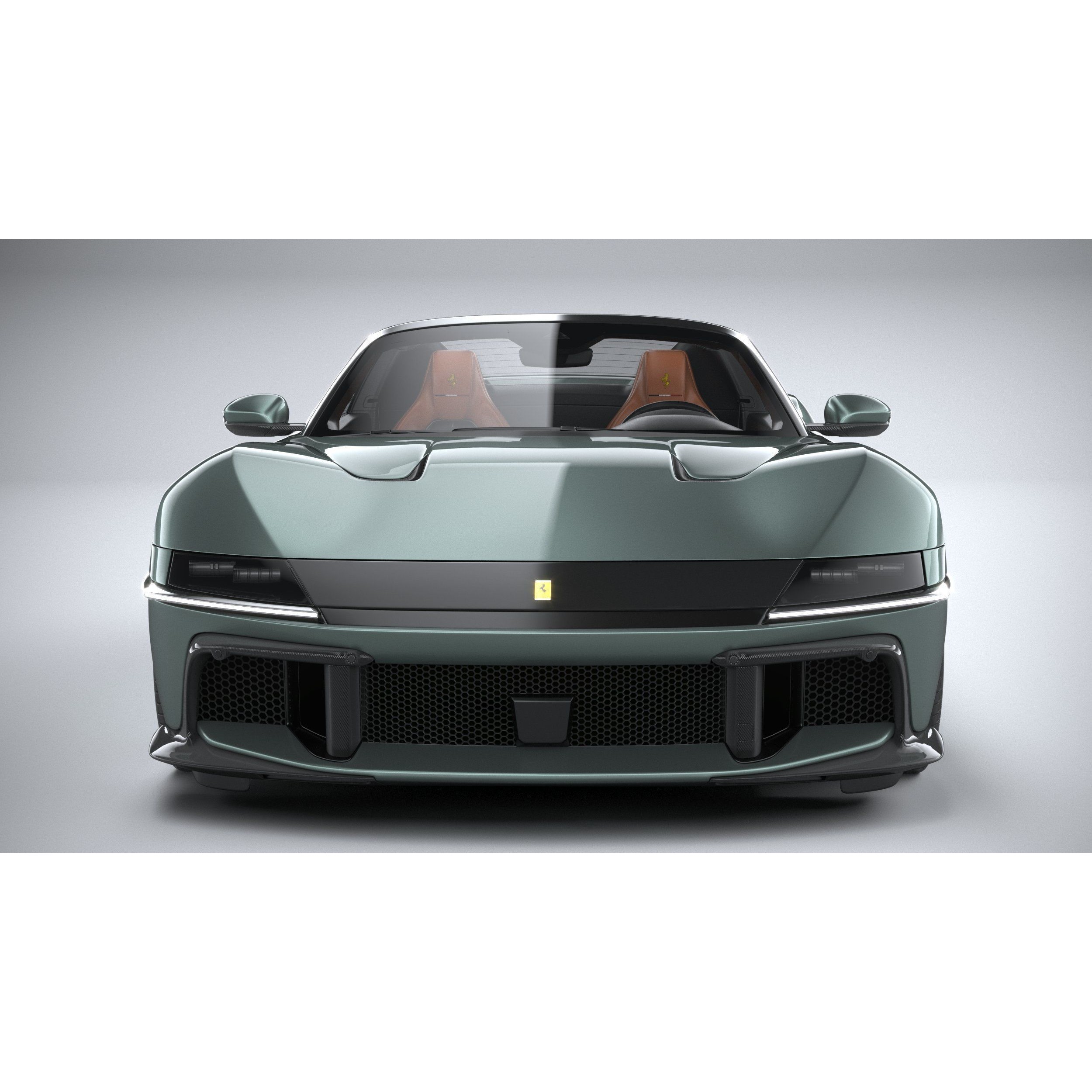 Ferrari 12Cilindri Spider 2025 - High-Poly 3D Model - View 15