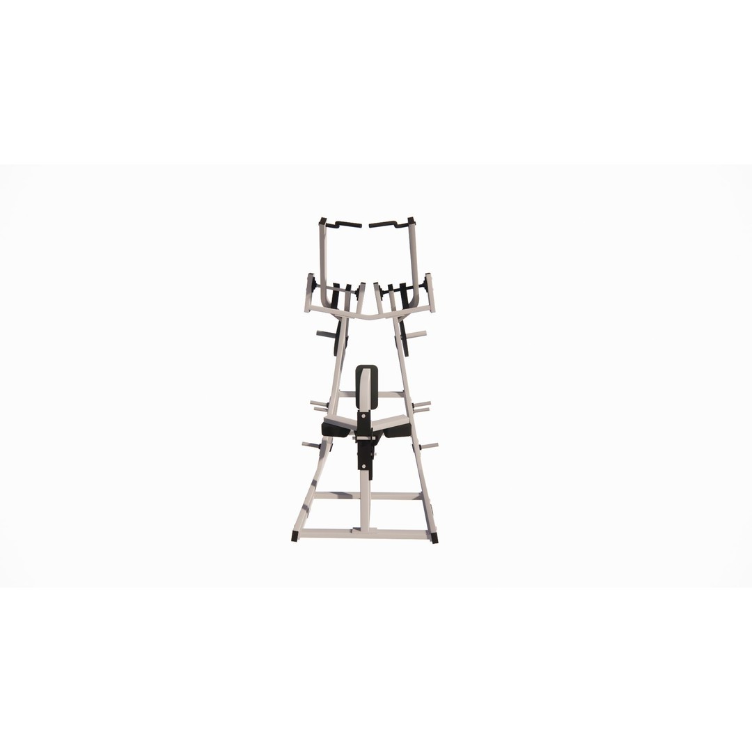 Gym Equipment 3D Model – Body-Solid Rigged Fitness Asset, FBX, OBJ - View 10