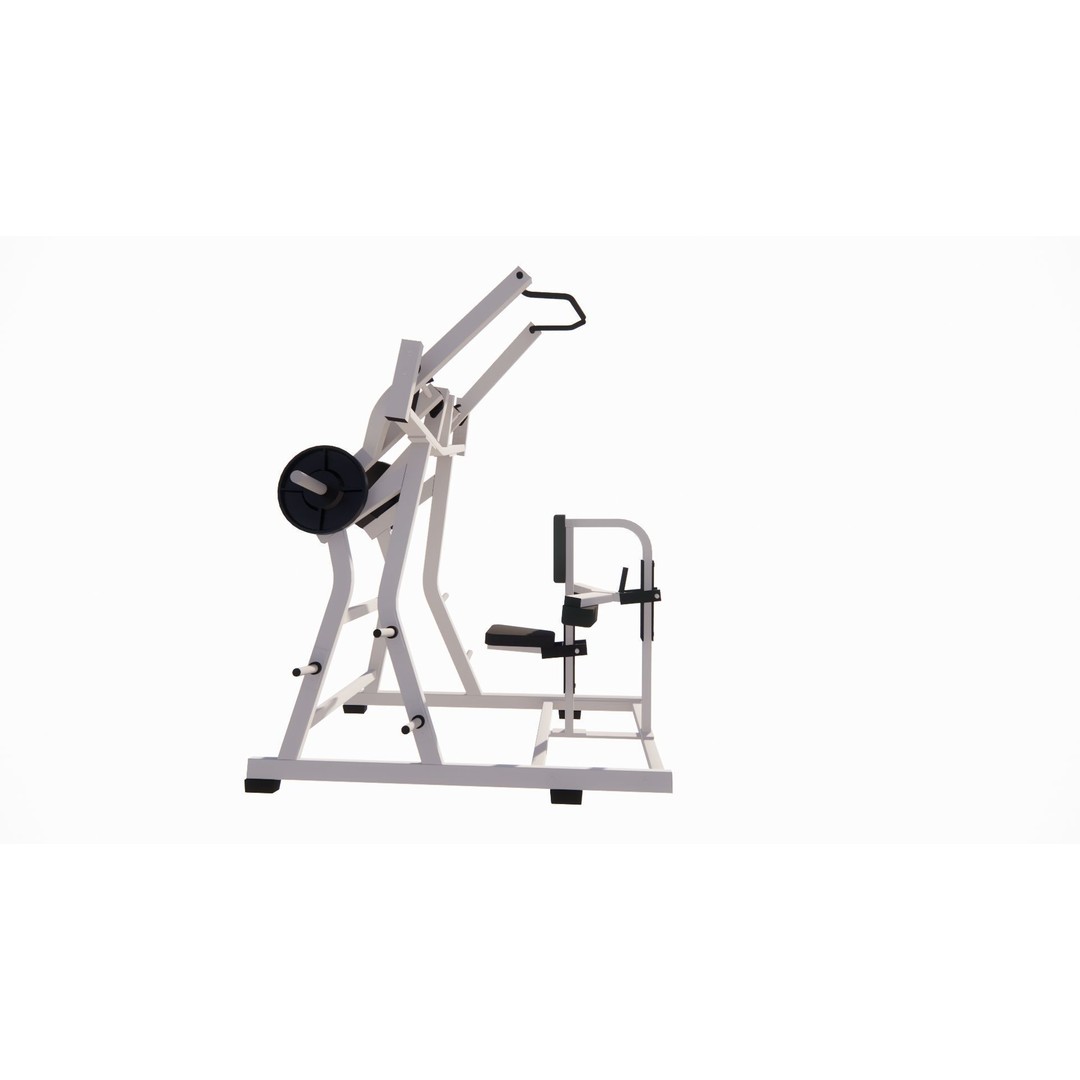 Gym Equipment 3D Model – Body-Solid Rigged Fitness Asset, FBX, OBJ - View 13