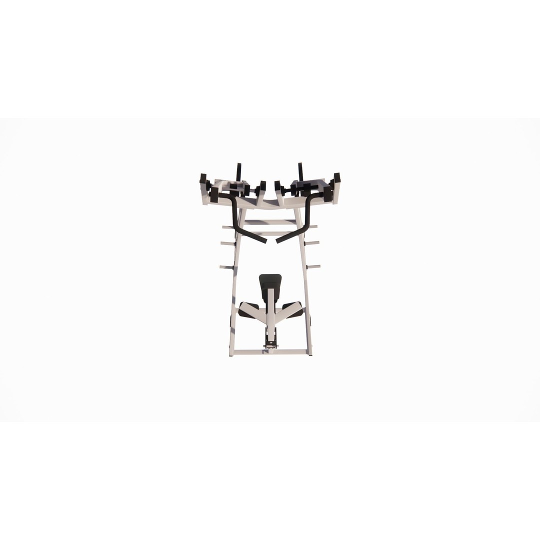 Gym Equipment 3D Model – Body-Solid Rigged Fitness Asset, FBX, OBJ - View 15