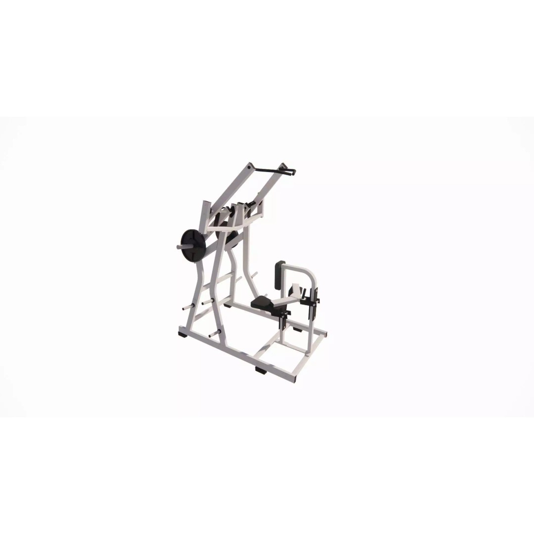 Gym Equipment 3D Model – Body-Solid Rigged Fitness Asset, FBX, OBJ - View 2