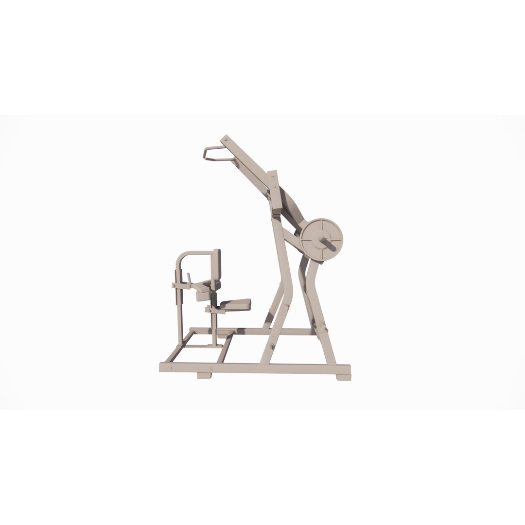 Gym Equipment 3D Model – Body-Solid Rigged Fitness Asset, FBX, OBJ - View 20