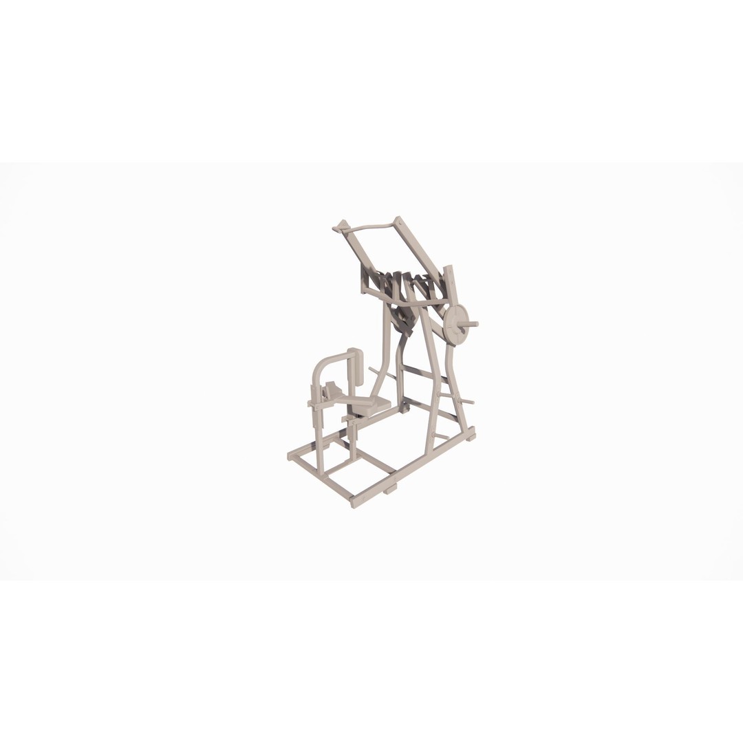 Gym Equipment 3D Model – Body-Solid Rigged Fitness Asset, FBX, OBJ - View 21