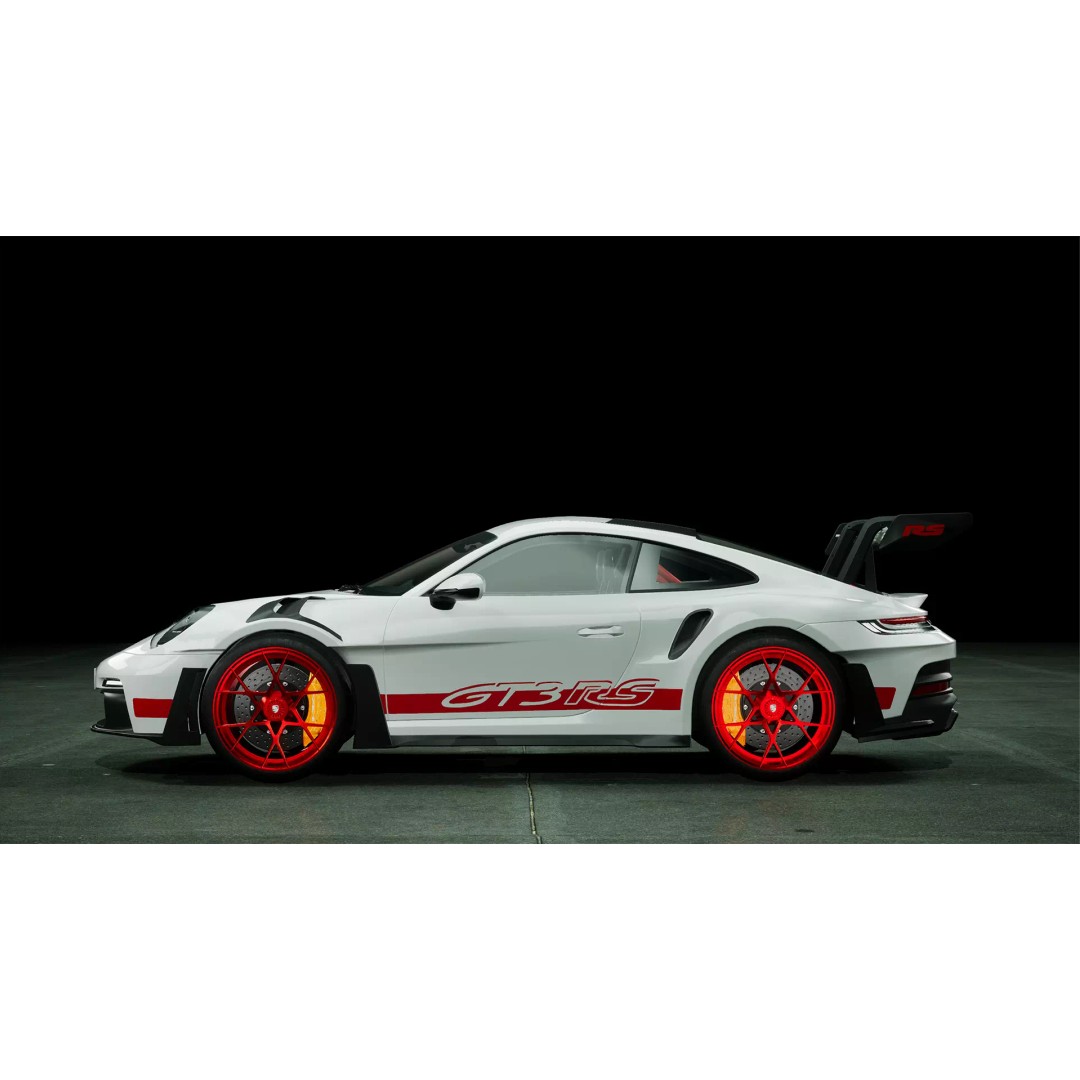 Porsche 911 992 GT3 RS 3D Model – Low Poly Game Asset, FBX, PBR Textures - View 4