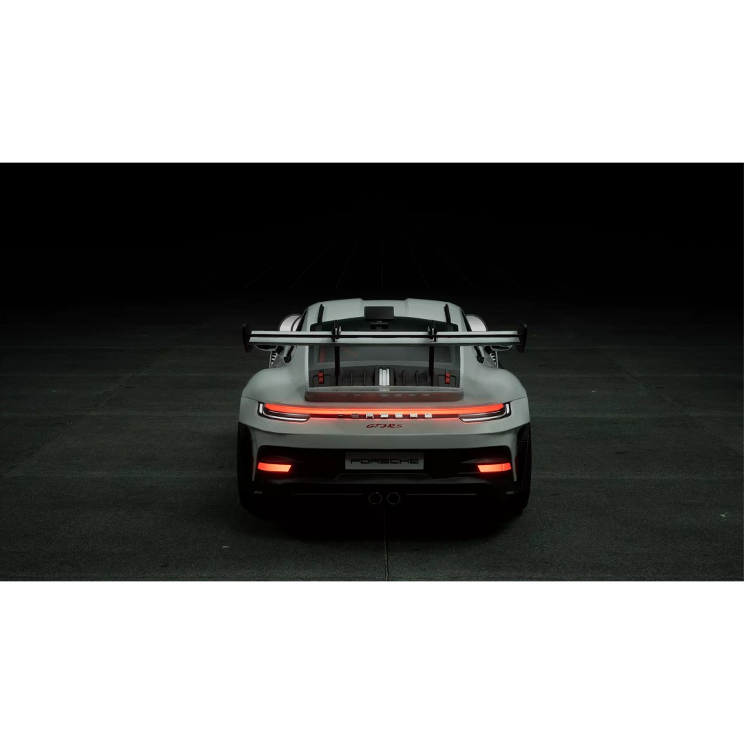 Porsche 911 992 GT3 RS 3D Model – Low Poly Game Asset, FBX, PBR Textures - View 7
