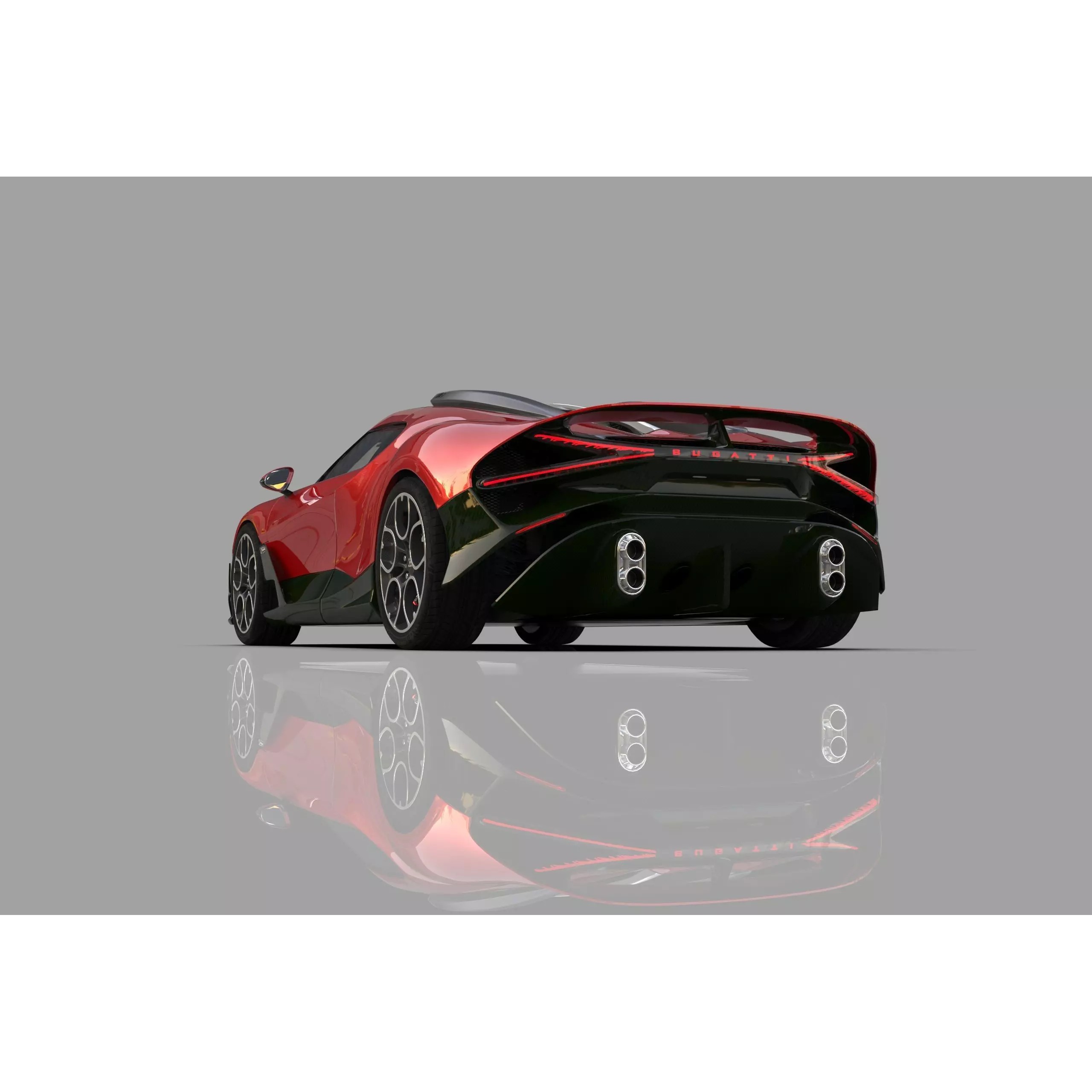 Bugatti Brouillard - High-Poly 3D Model - View 15