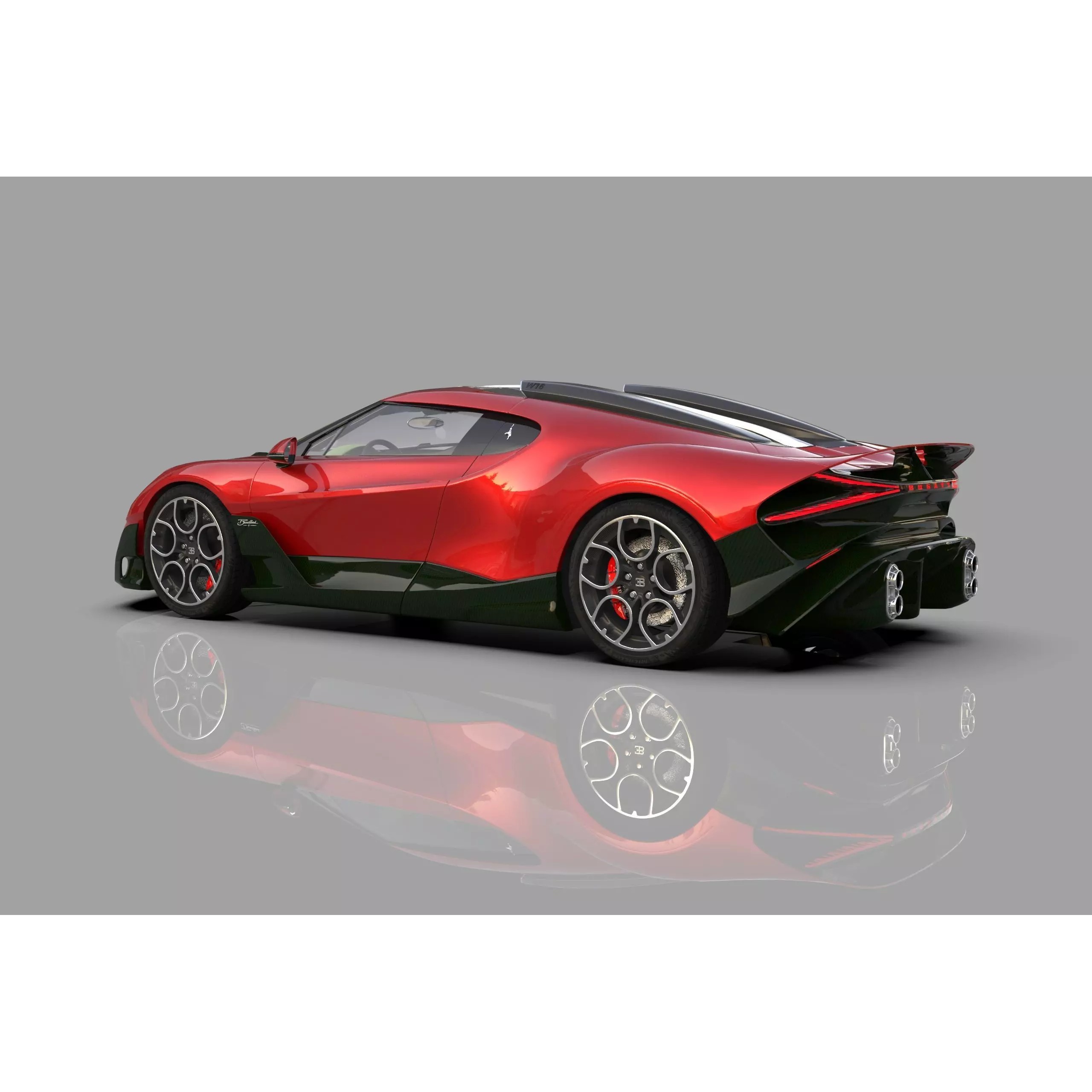 Bugatti Brouillard - High-Poly 3D Model - View 17