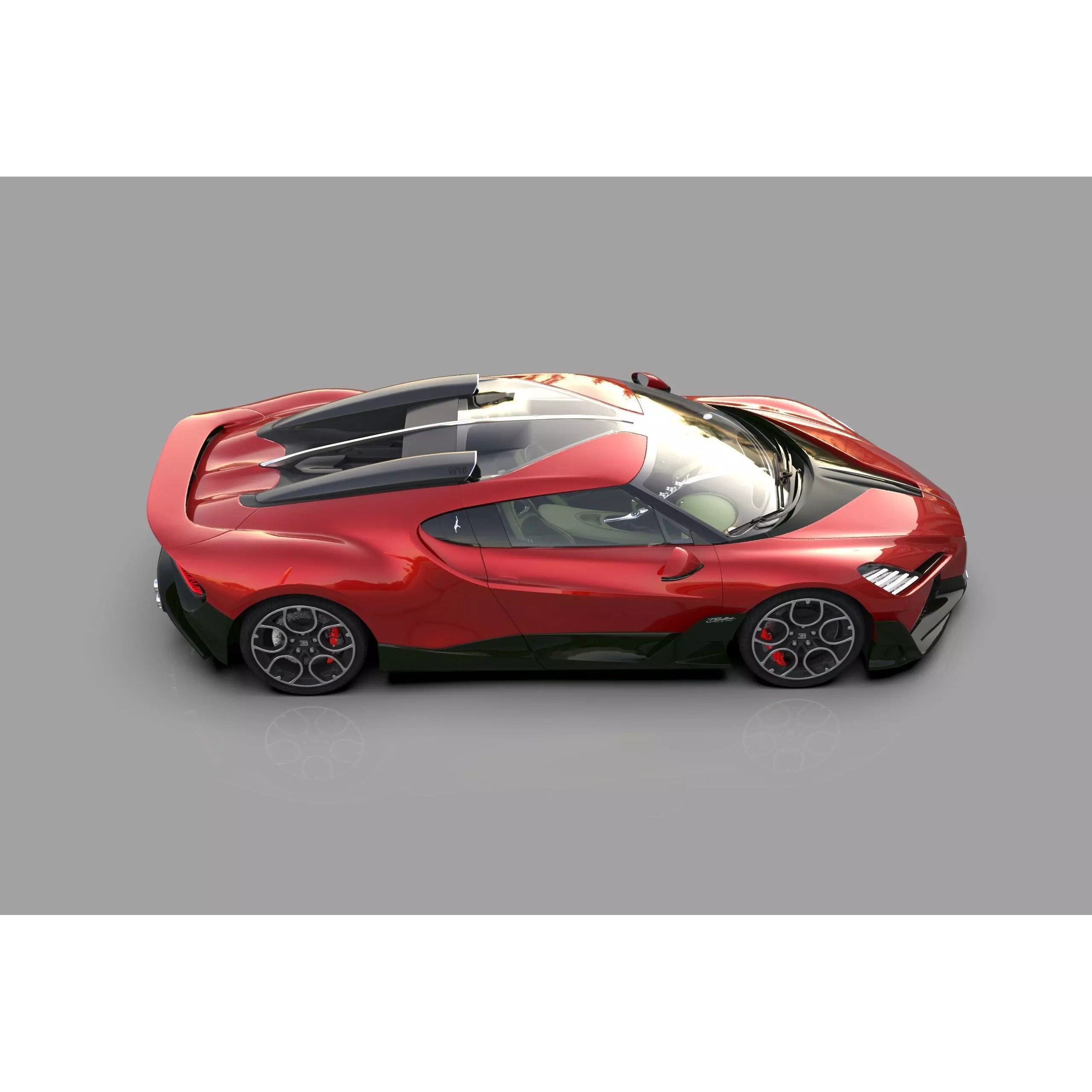 Bugatti Brouillard - High-Poly 3D Model - View 18