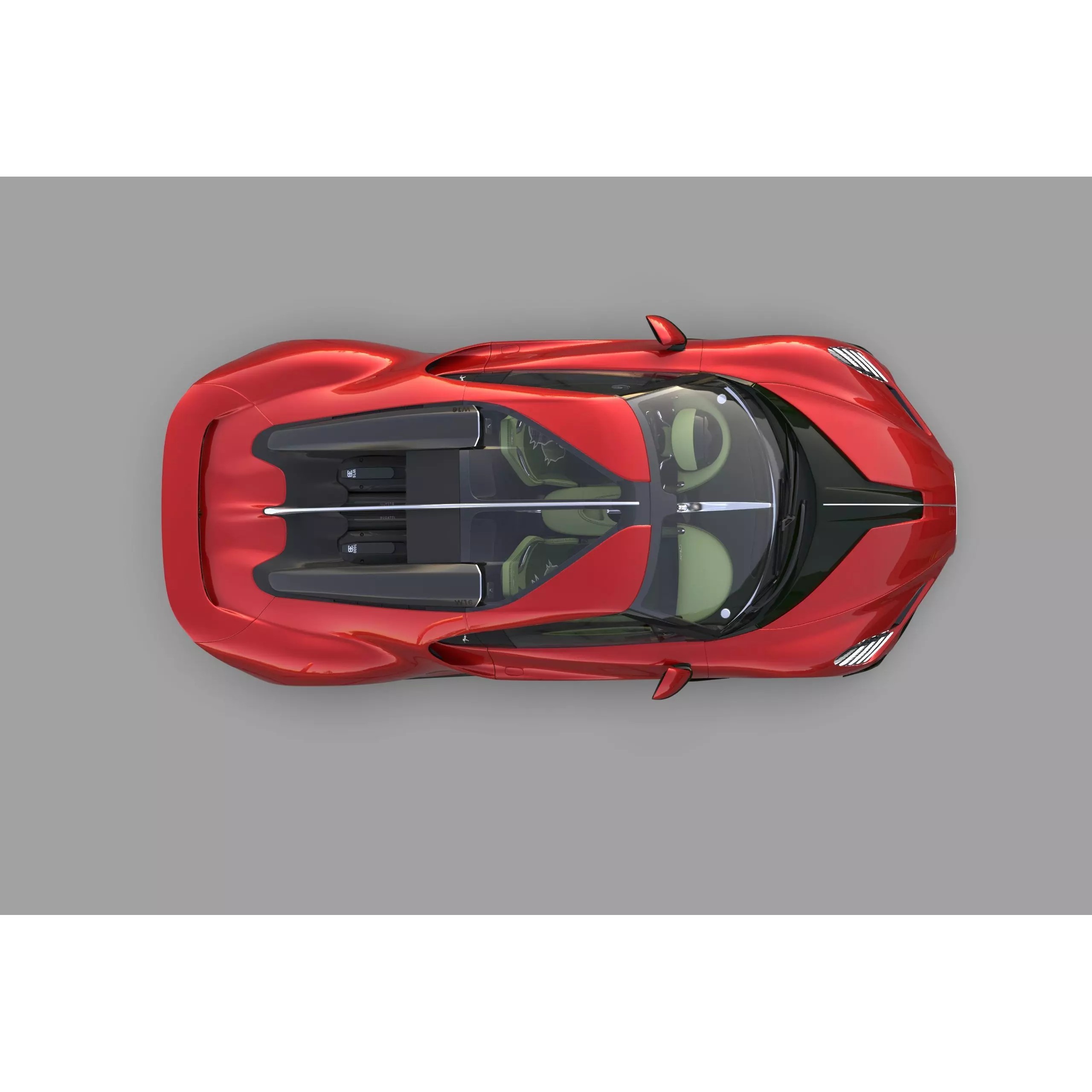 Bugatti Brouillard - High-Poly 3D Model - View 19