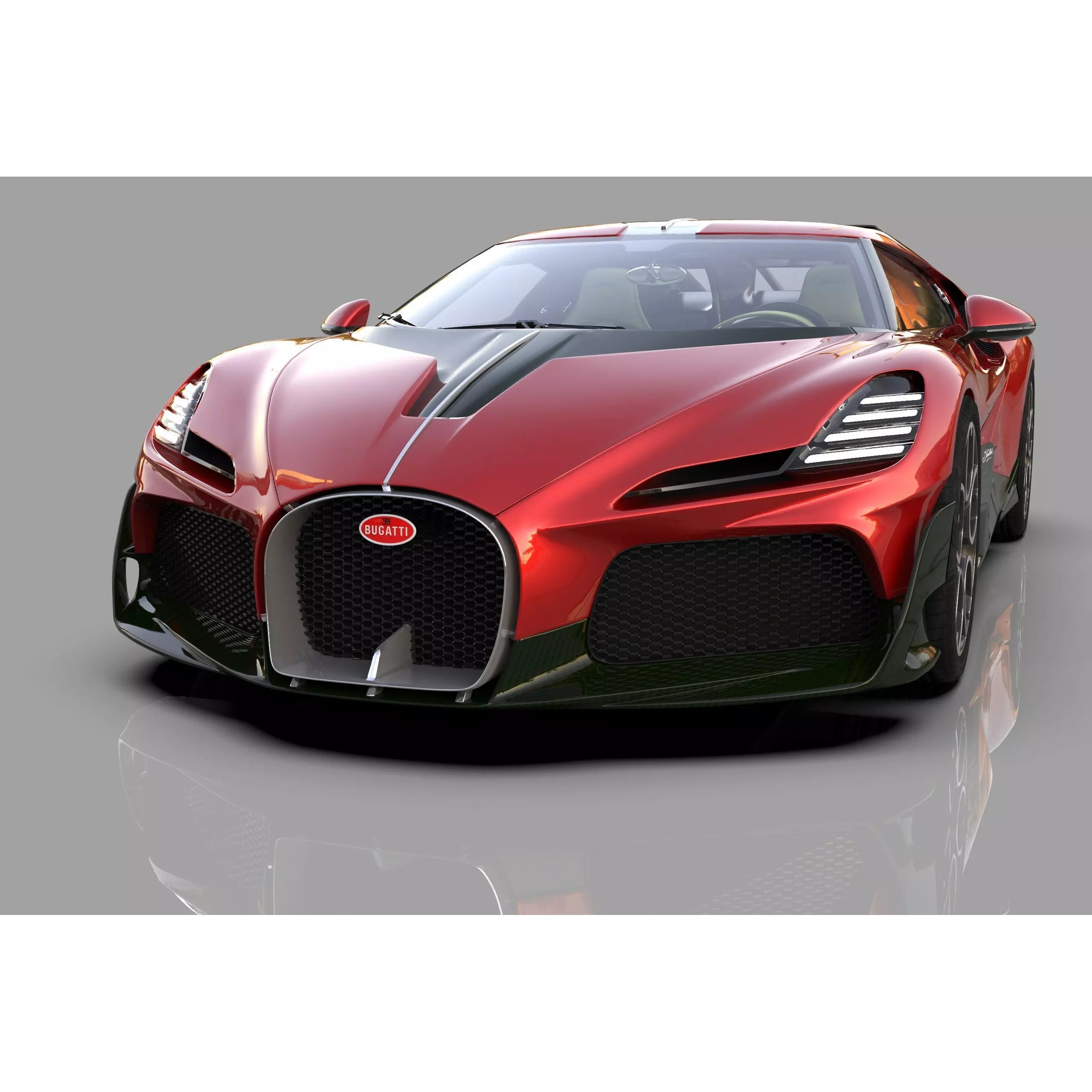 Bugatti Brouillard - High-Poly 3D Model - View 20