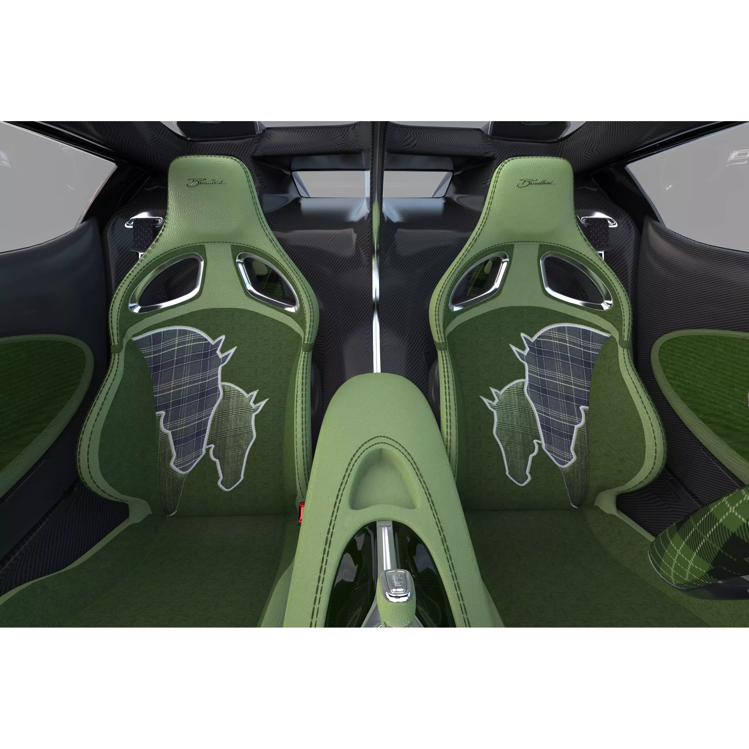 Bugatti Brouillard - High-Poly 3D Model - View 43