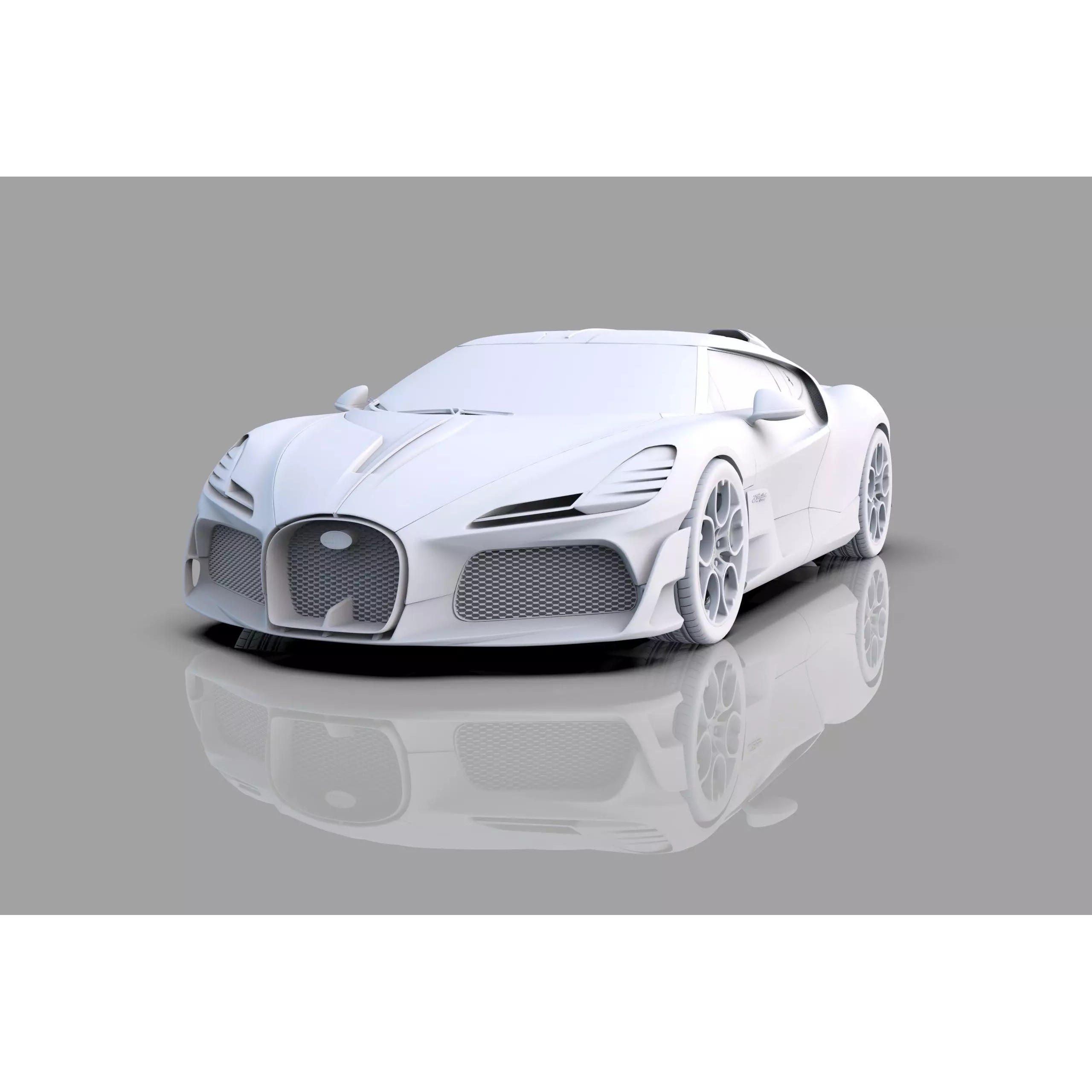 Bugatti Brouillard - High-Poly 3D Model - View 45