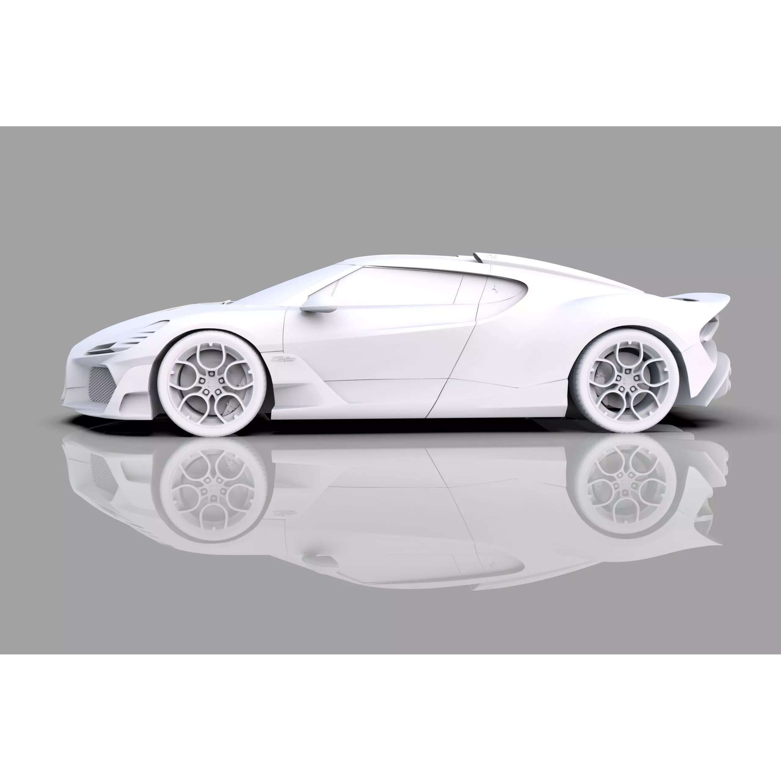 Bugatti Brouillard - High-Poly 3D Model - View 47