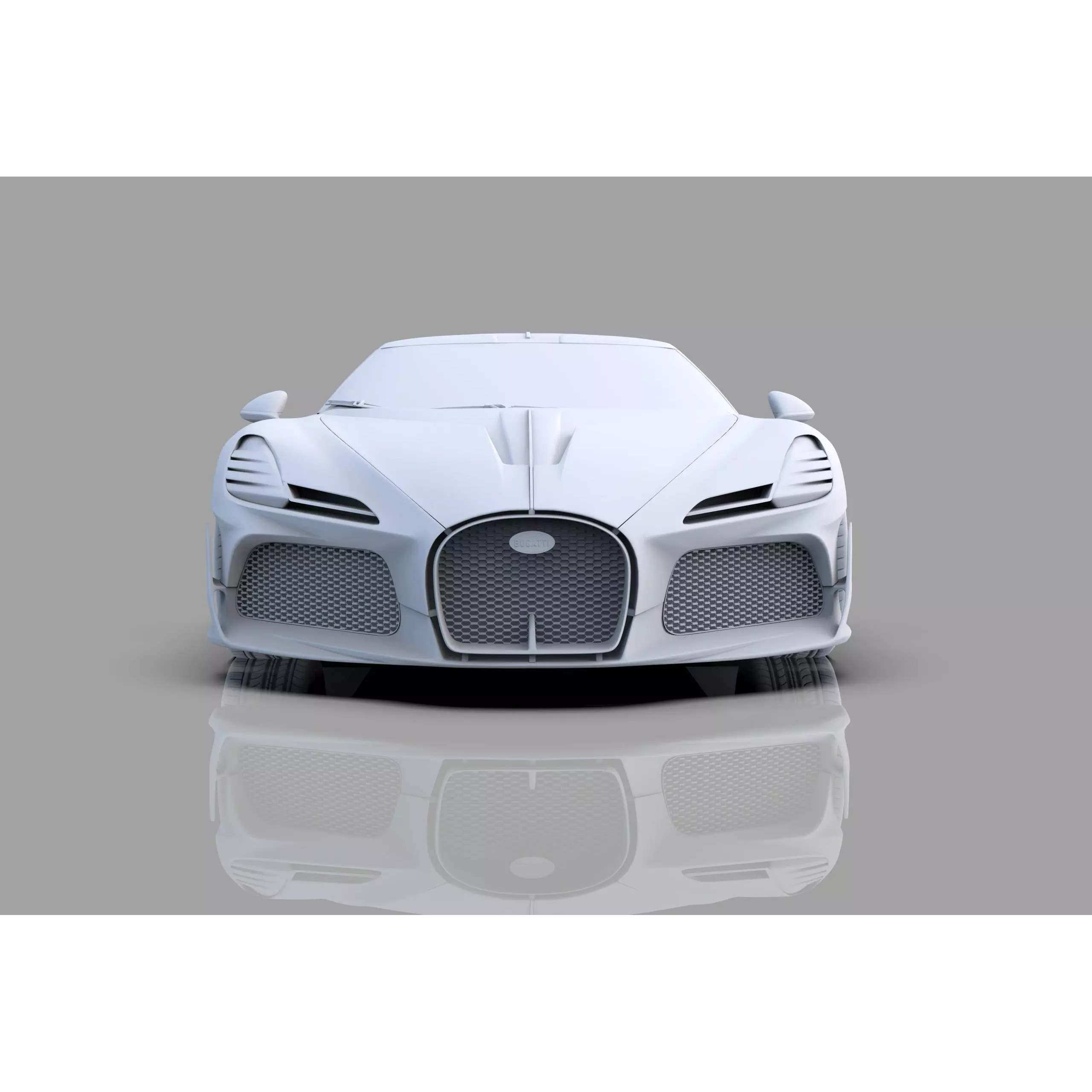 Bugatti Brouillard - High-Poly 3D Model - View 48