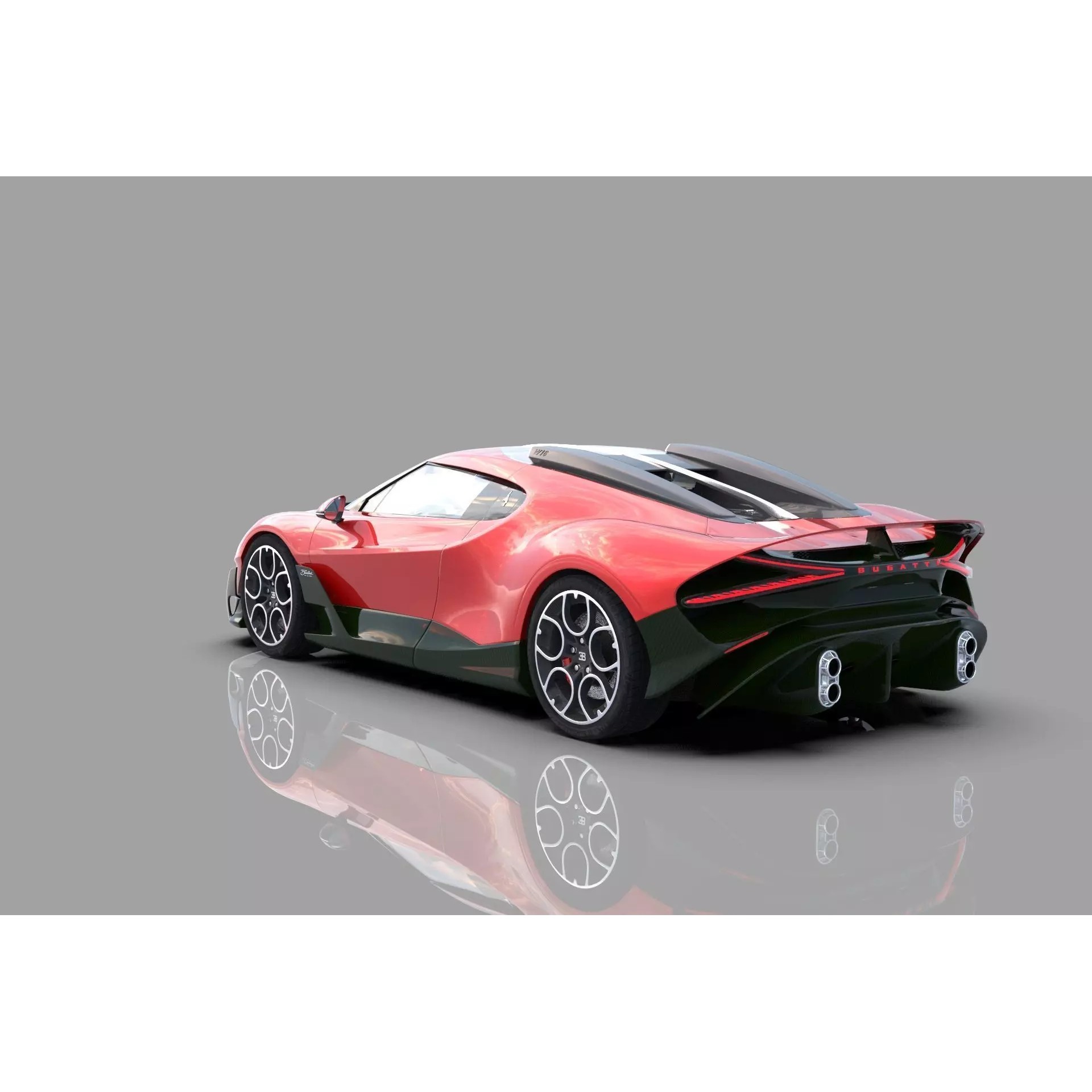 Bugatti Brouillard - High-Poly 3D Model - View 5