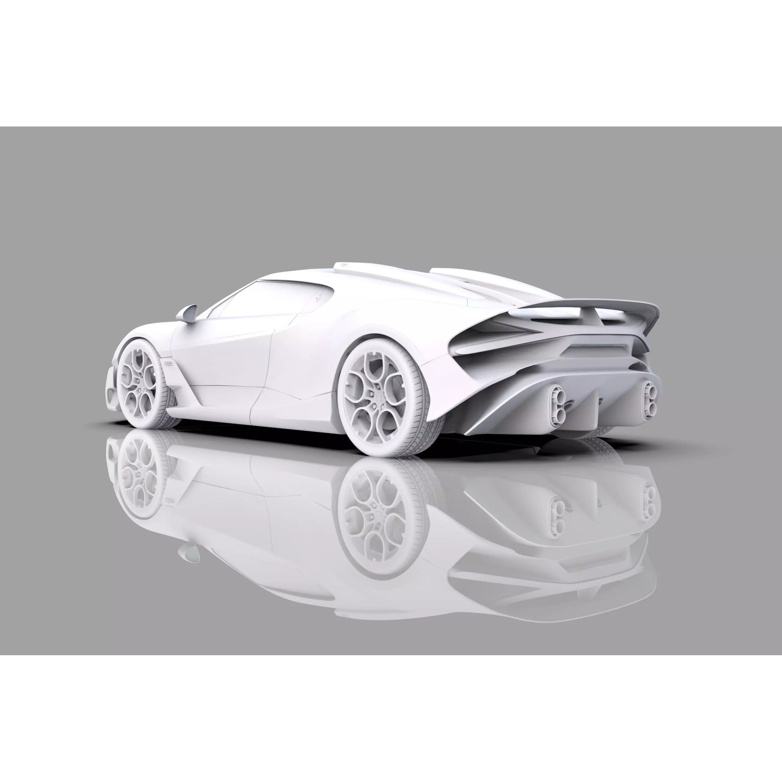 Bugatti Brouillard - High-Poly 3D Model - View 51