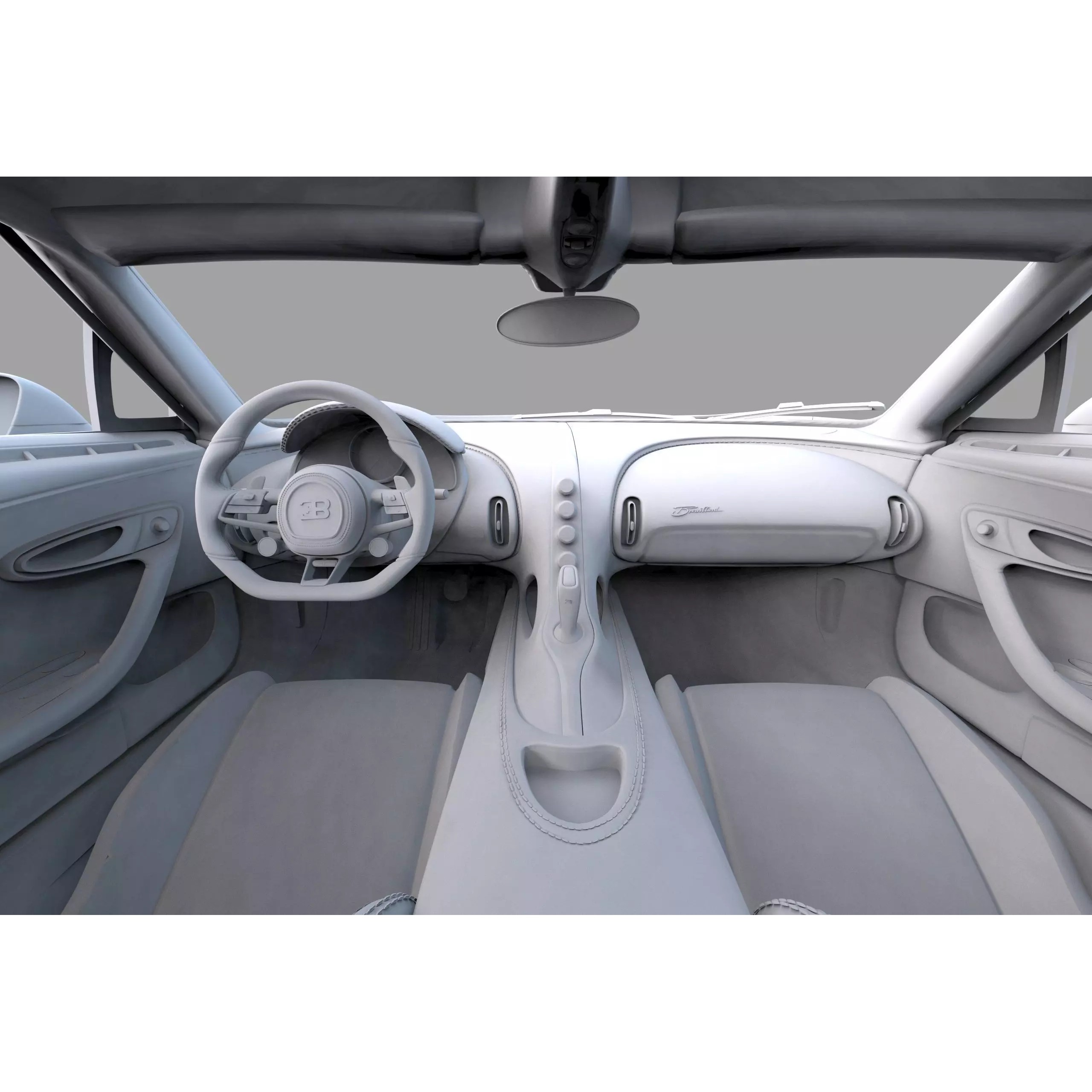 Bugatti Brouillard - High-Poly 3D Model - View 56