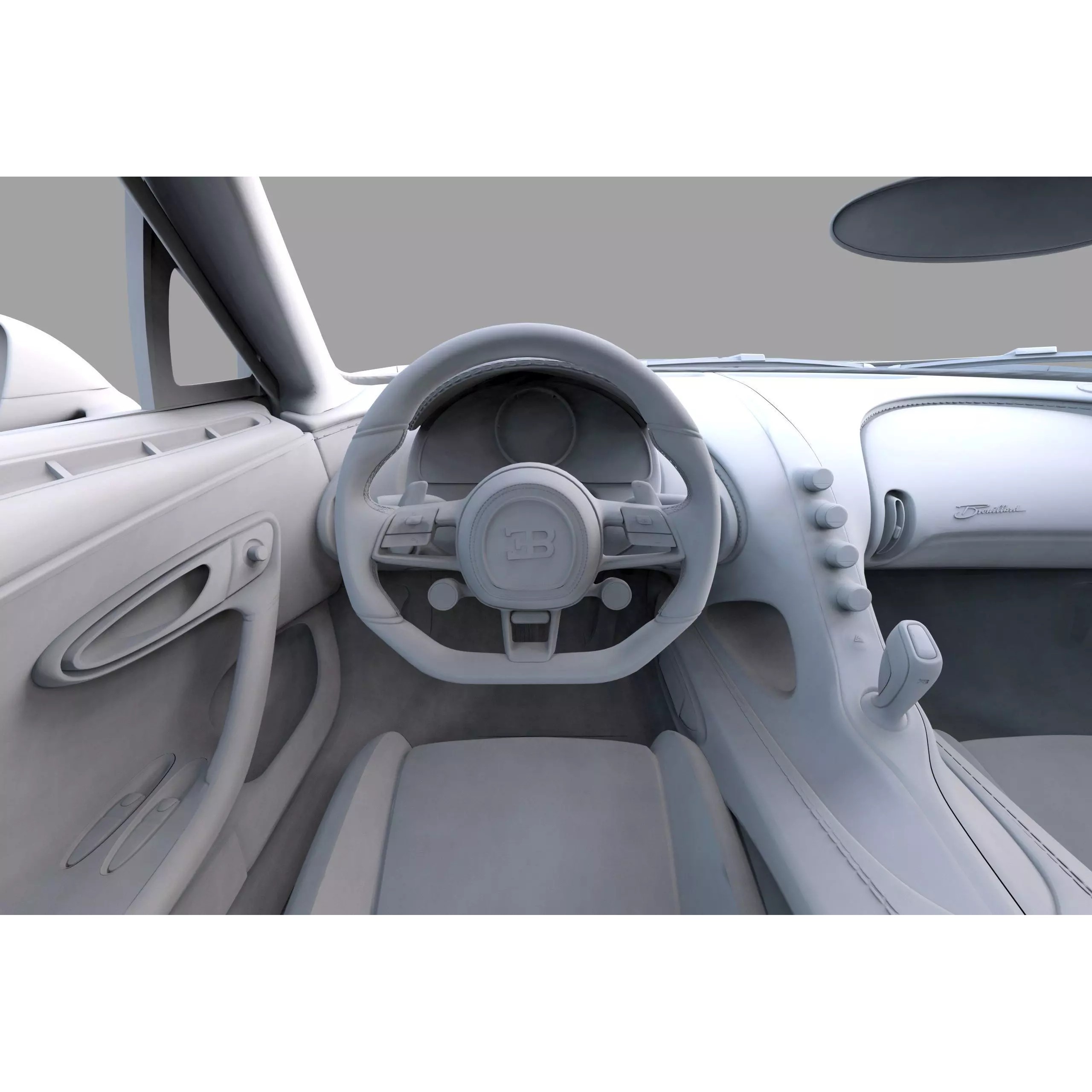 Bugatti Brouillard - High-Poly 3D Model - View 59