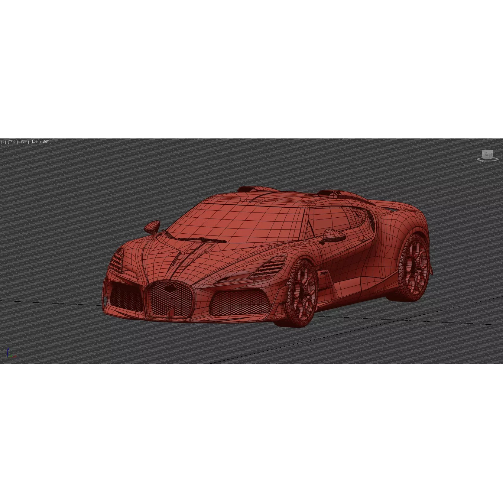 Bugatti Brouillard - High-Poly 3D Model - View 60