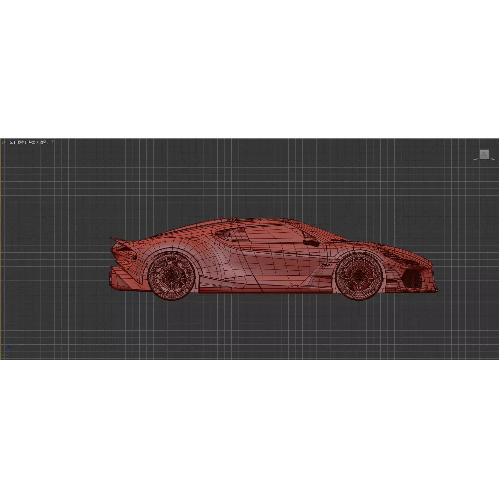 Bugatti Brouillard - High-Poly 3D Model - View 64