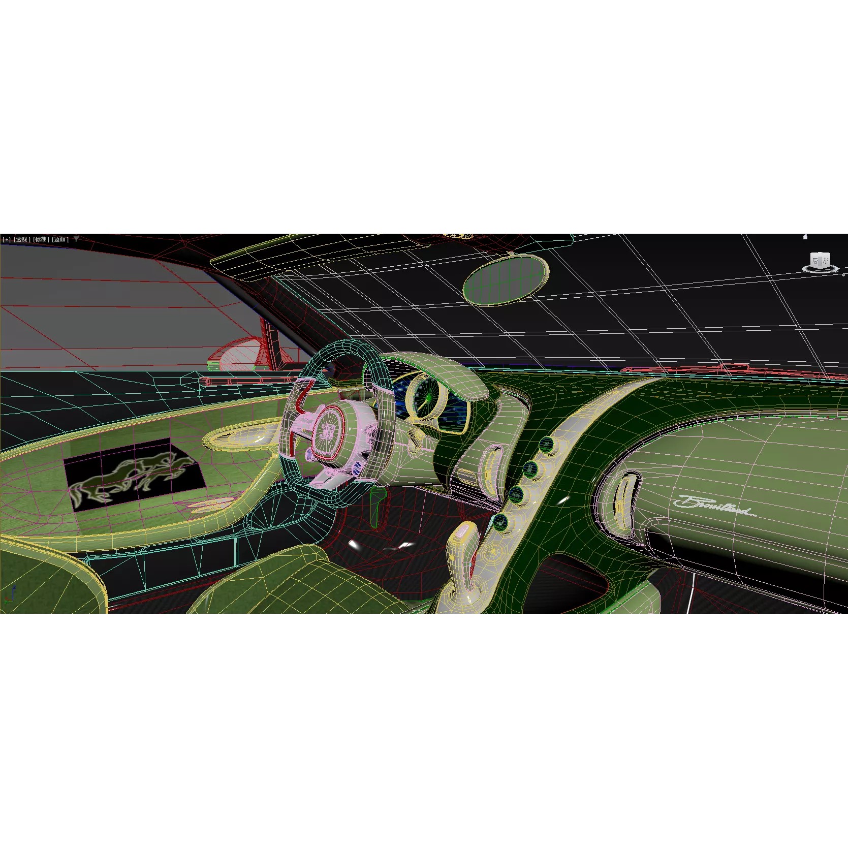 Bugatti Brouillard - High-Poly 3D Model - View 65