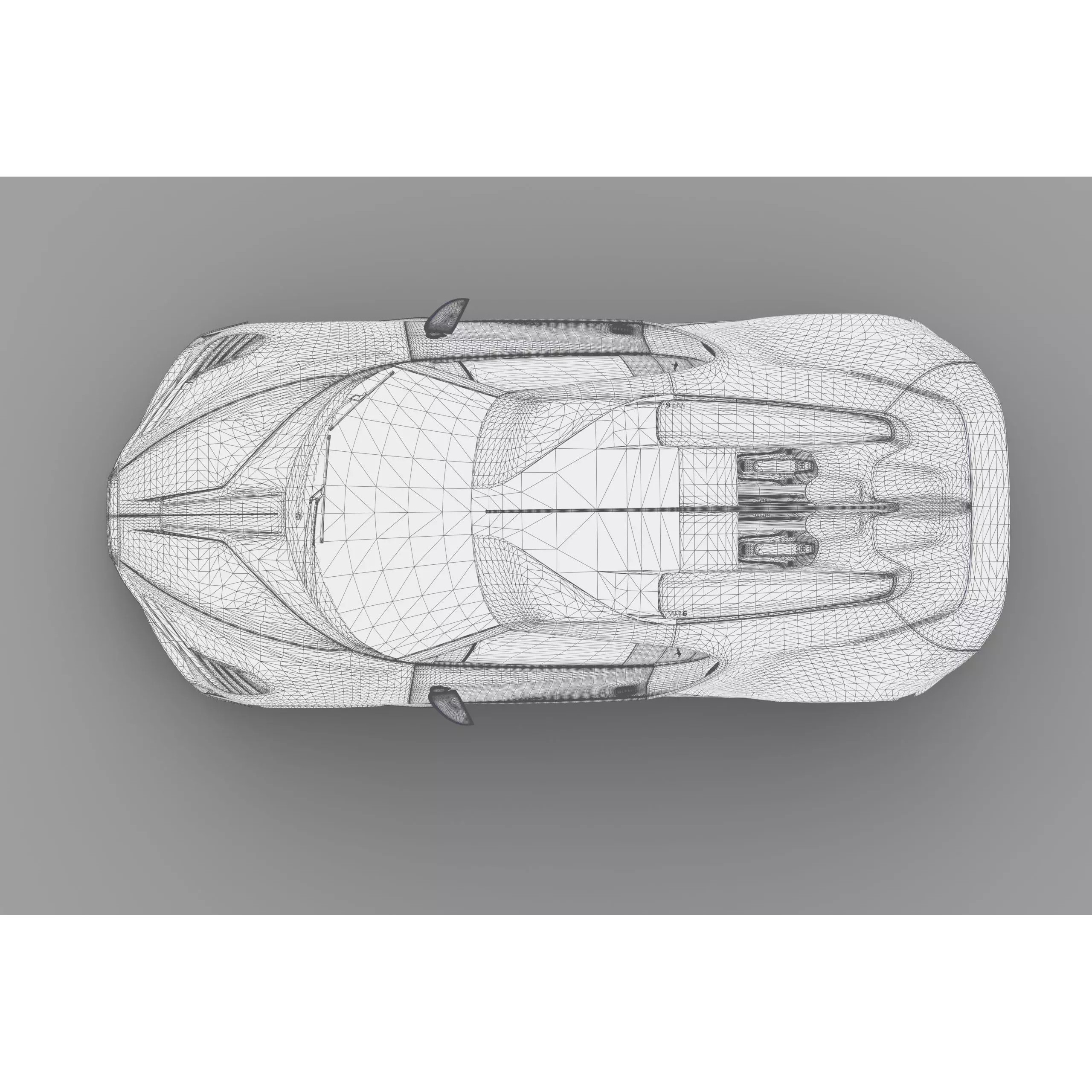 Bugatti Brouillard - High-Poly 3D Model - View 69