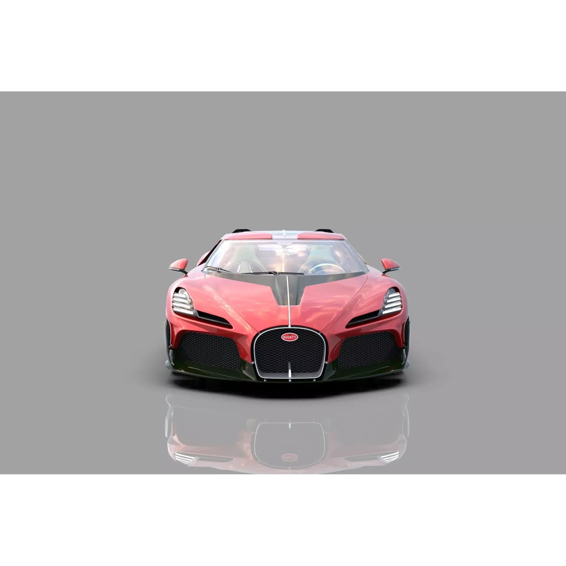 Bugatti Brouillard - High-Poly 3D Model - View 8