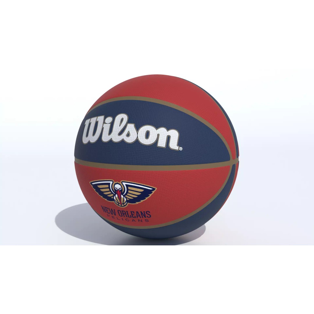 New Orleans Pelicans Basketball 3D Model – PBR Textured Game Asset - View 10