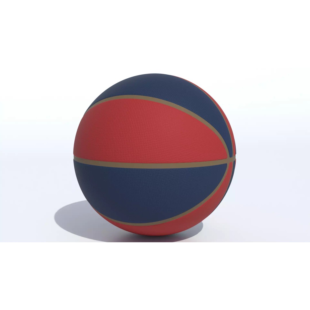 New Orleans Pelicans Basketball 3D Model – PBR Textured Game Asset - View 6