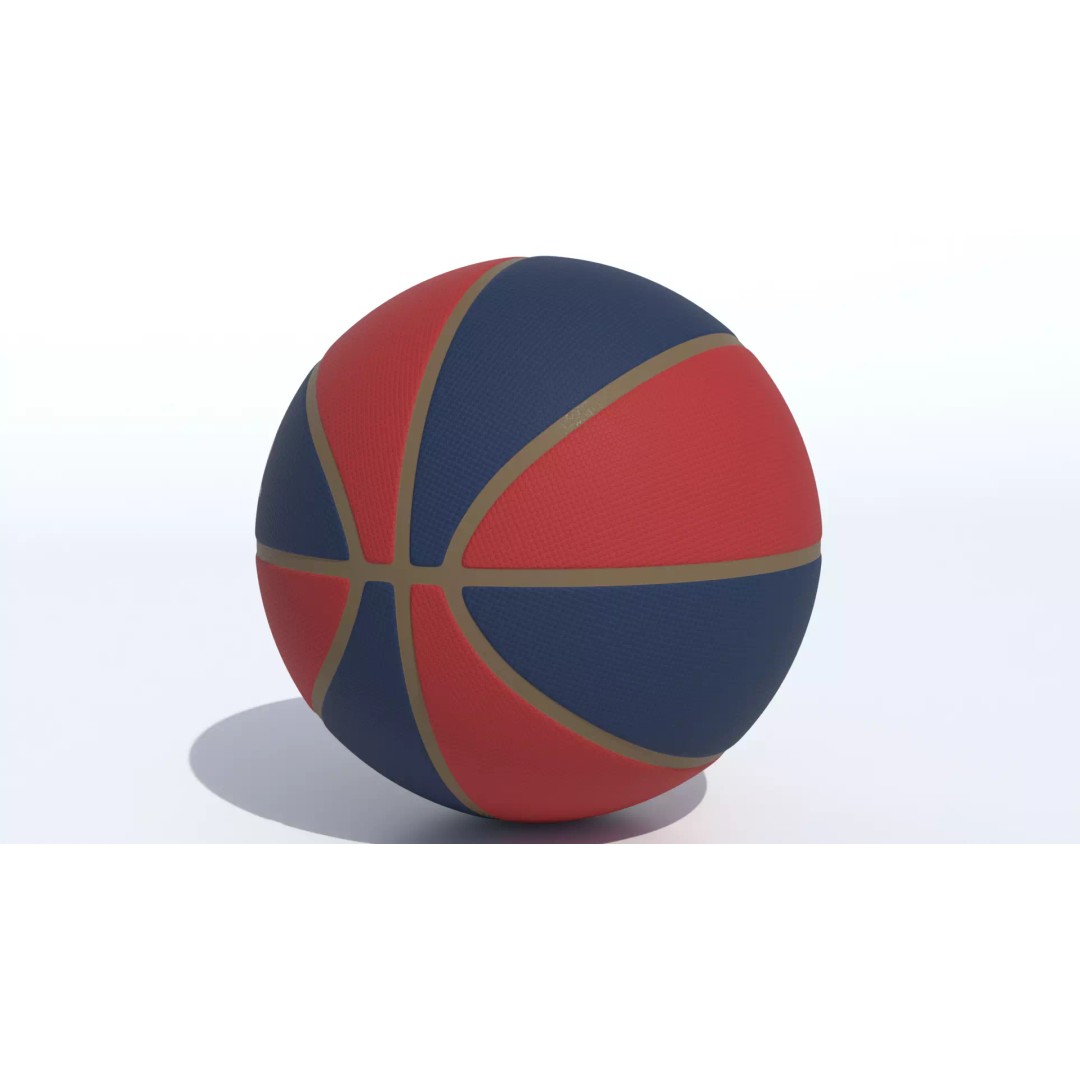 New Orleans Pelicans Basketball 3D Model – PBR Textured Game Asset - View 8