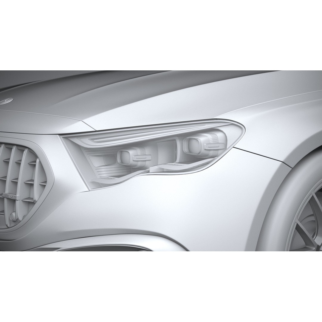 Mercedes-Benz E53 AMG Hybrid Estate 2025 3D Model – High Poly Game Asset, FBX, OBJ - View 25