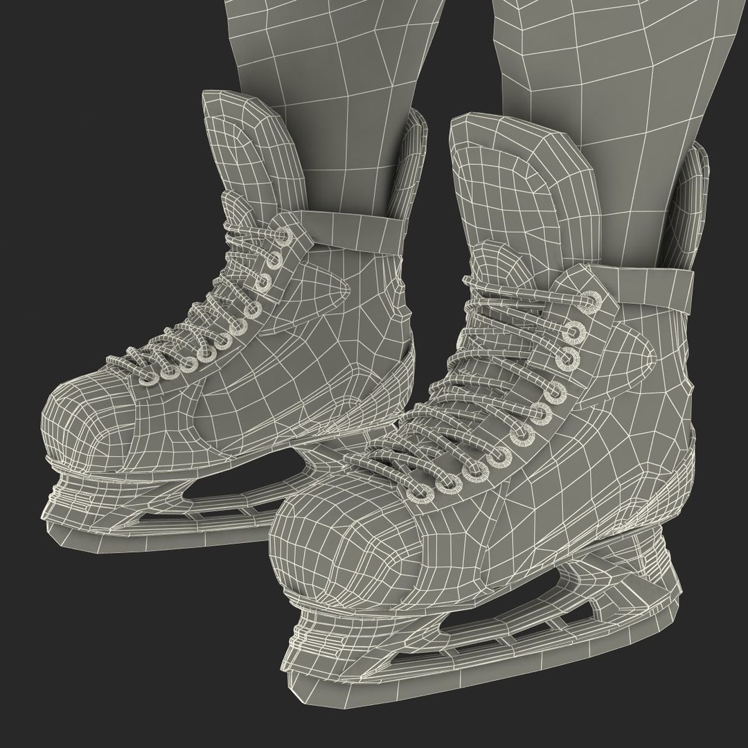 Hockey Equipment 3D Model – High Quality PBR Asset, FBX, OBJ