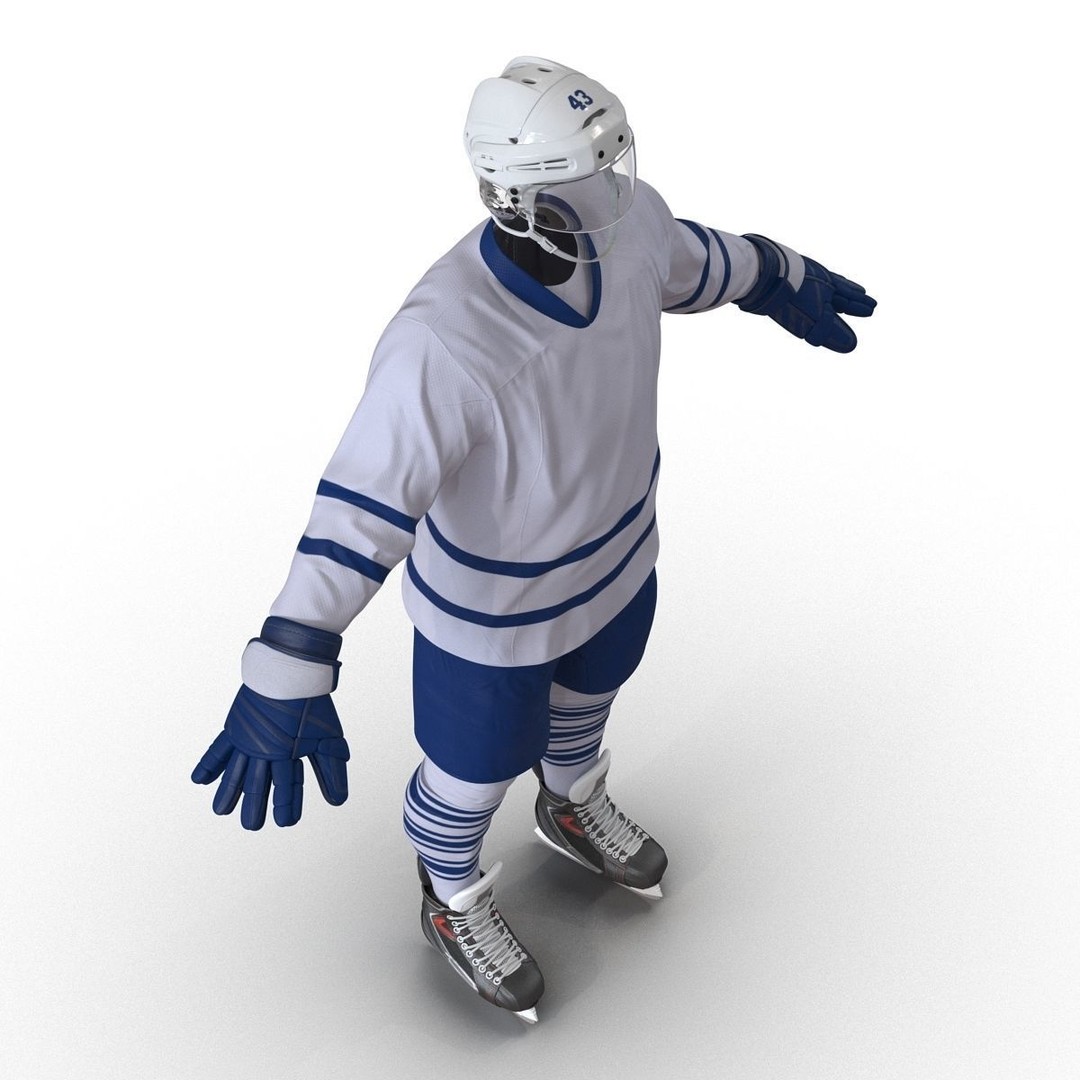Hockey Equipment 3D Model – High Quality PBR Asset, FBX, OBJ - View 10
