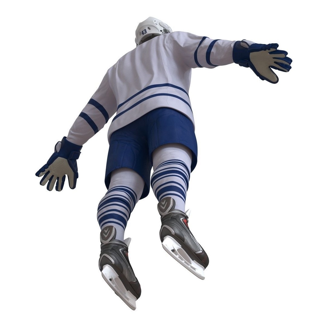 Hockey Equipment 3D Model – High Quality PBR Asset, FBX, OBJ - View 11