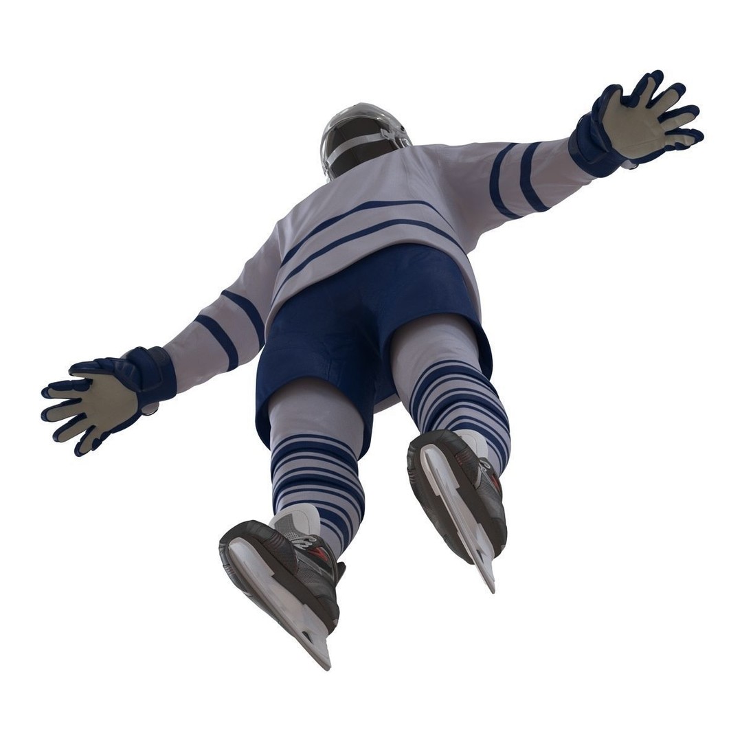 Hockey Equipment 3D Model – High Quality PBR Asset, FBX, OBJ - View 12