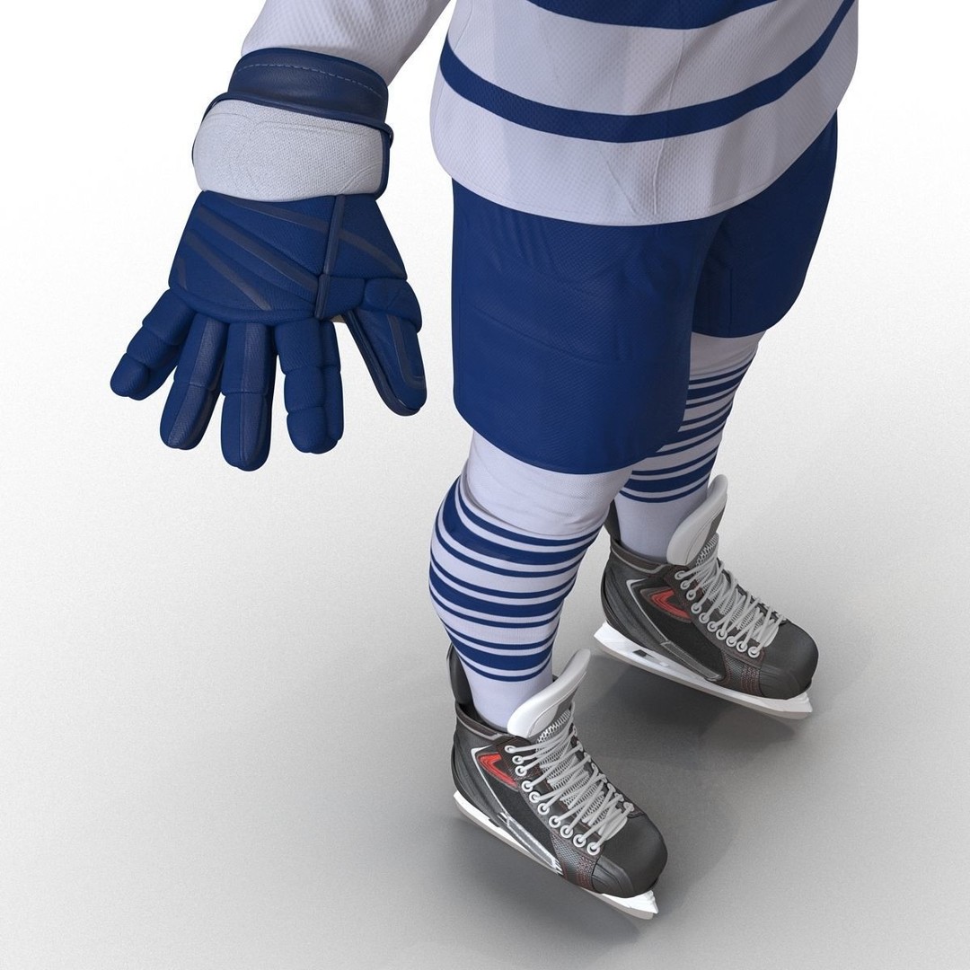 Hockey Equipment 3D Model – High Quality PBR Asset, FBX, OBJ - View 18