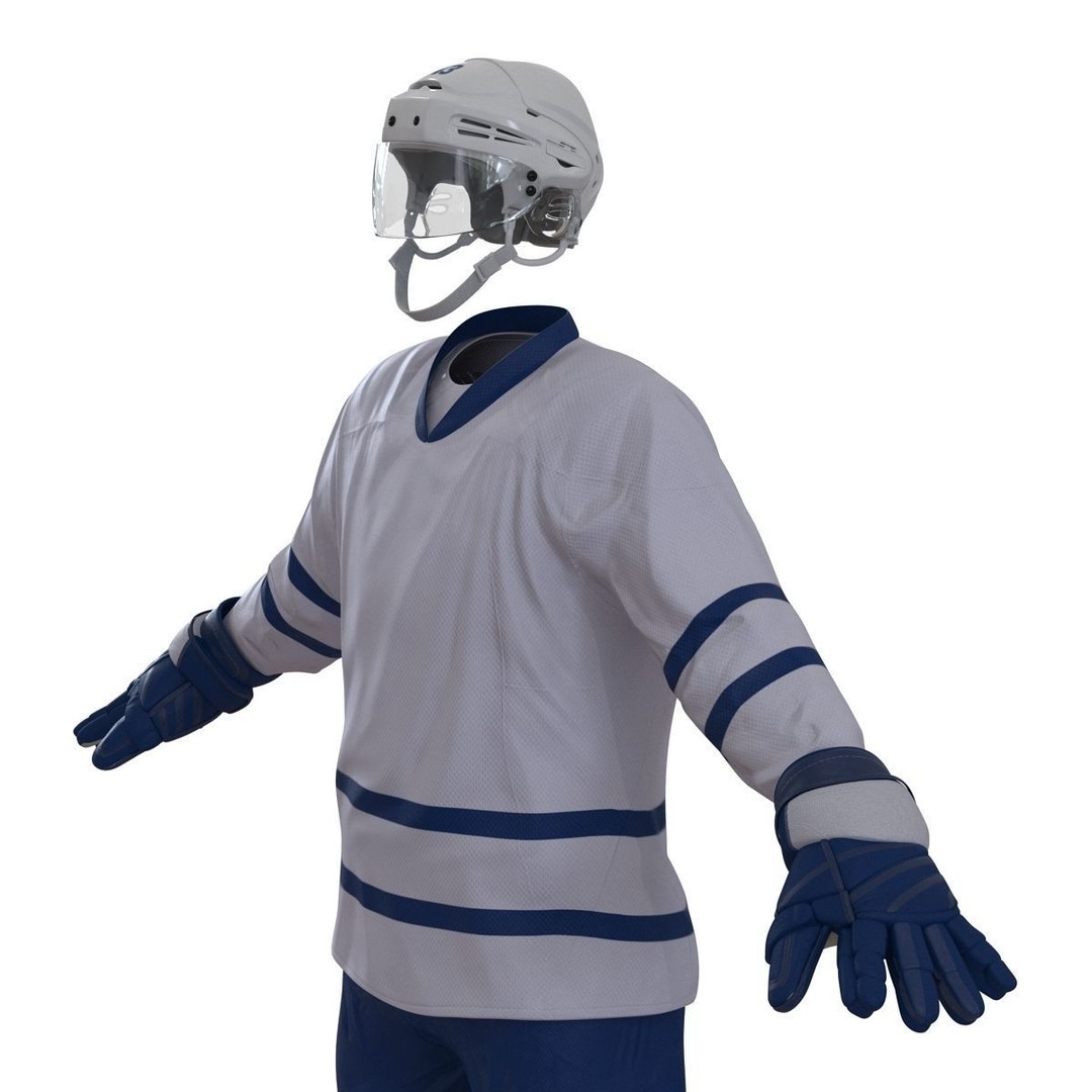 Hockey Equipment 3D Model – High Quality PBR Asset, FBX, OBJ - View 27