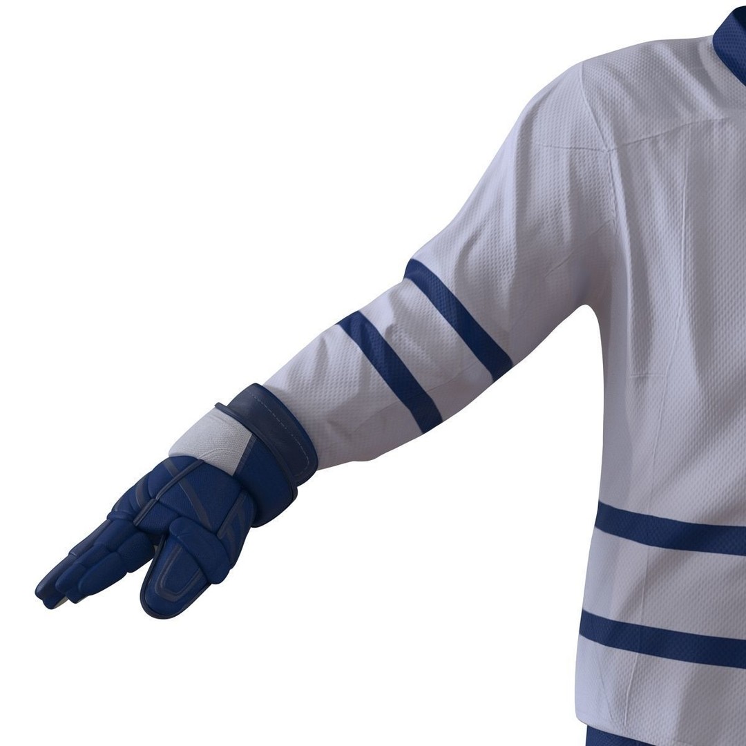 Hockey Equipment 3D Model – High Quality PBR Asset, FBX, OBJ - View 29